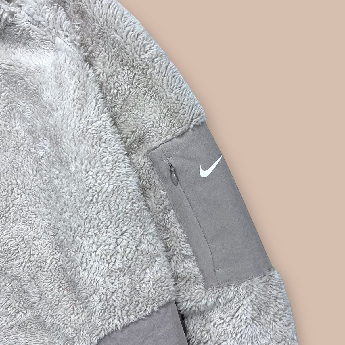 Nike Nike Sherpa Fleece Jacket Size US XL / EU 56 / 4 - 5 Thumbnail