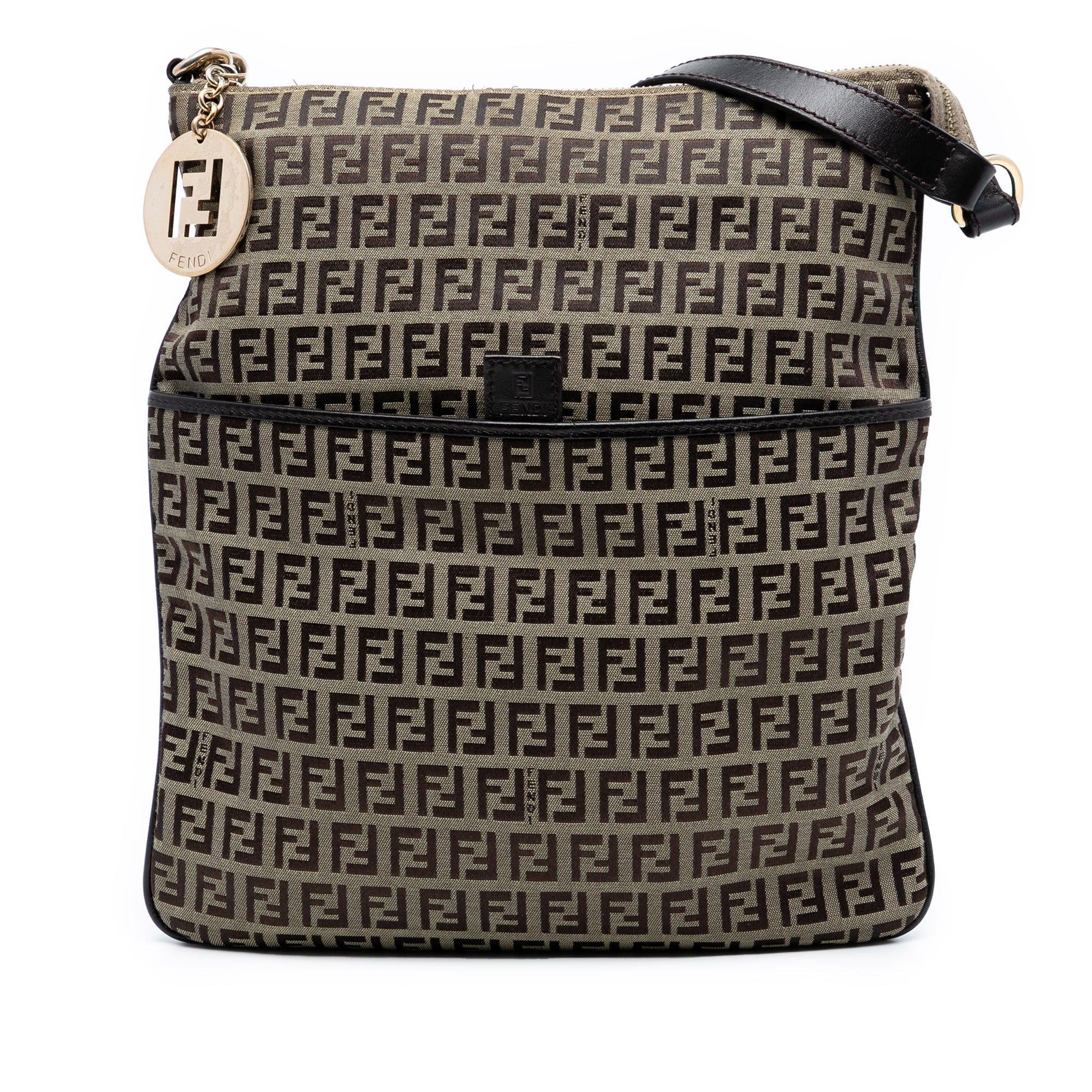 Fendi Zucchino Canvas Crossbody Size ONE SIZE - 1 Thumbnail