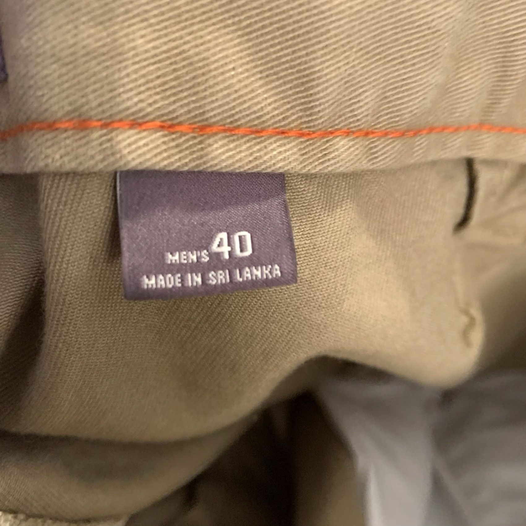 Eddie Bauer Eddie Bauer Cargo Shorts Mens 40 Tan Khaki Brushed Cotton Flat Front Relaxed Size US 40 / EU 56 - 6 Thumbnail