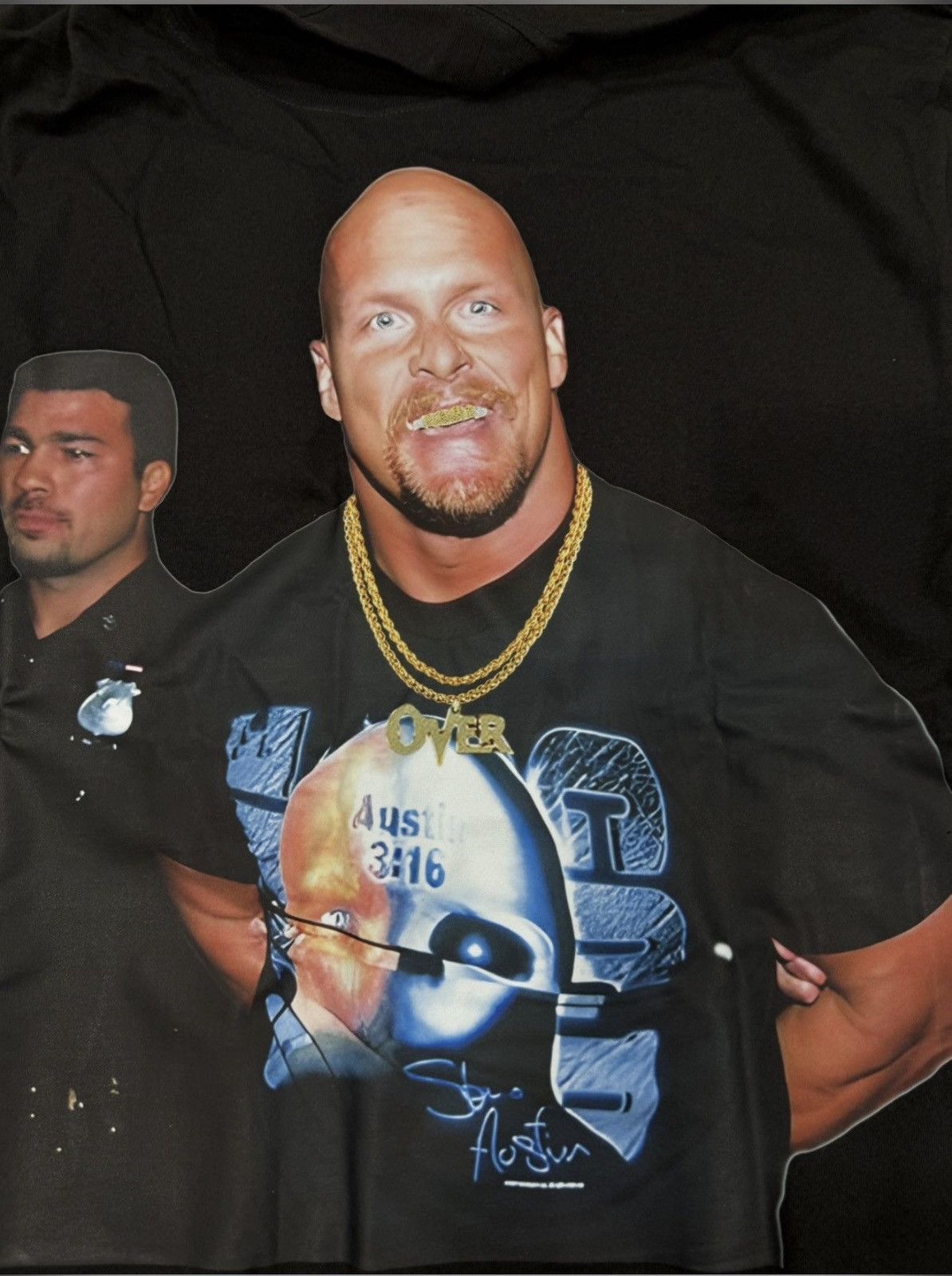 WWE WWE Stone Steve Austin Grillz Tee Size US L / EU 52-54 / 3 - 2 Thumbnail