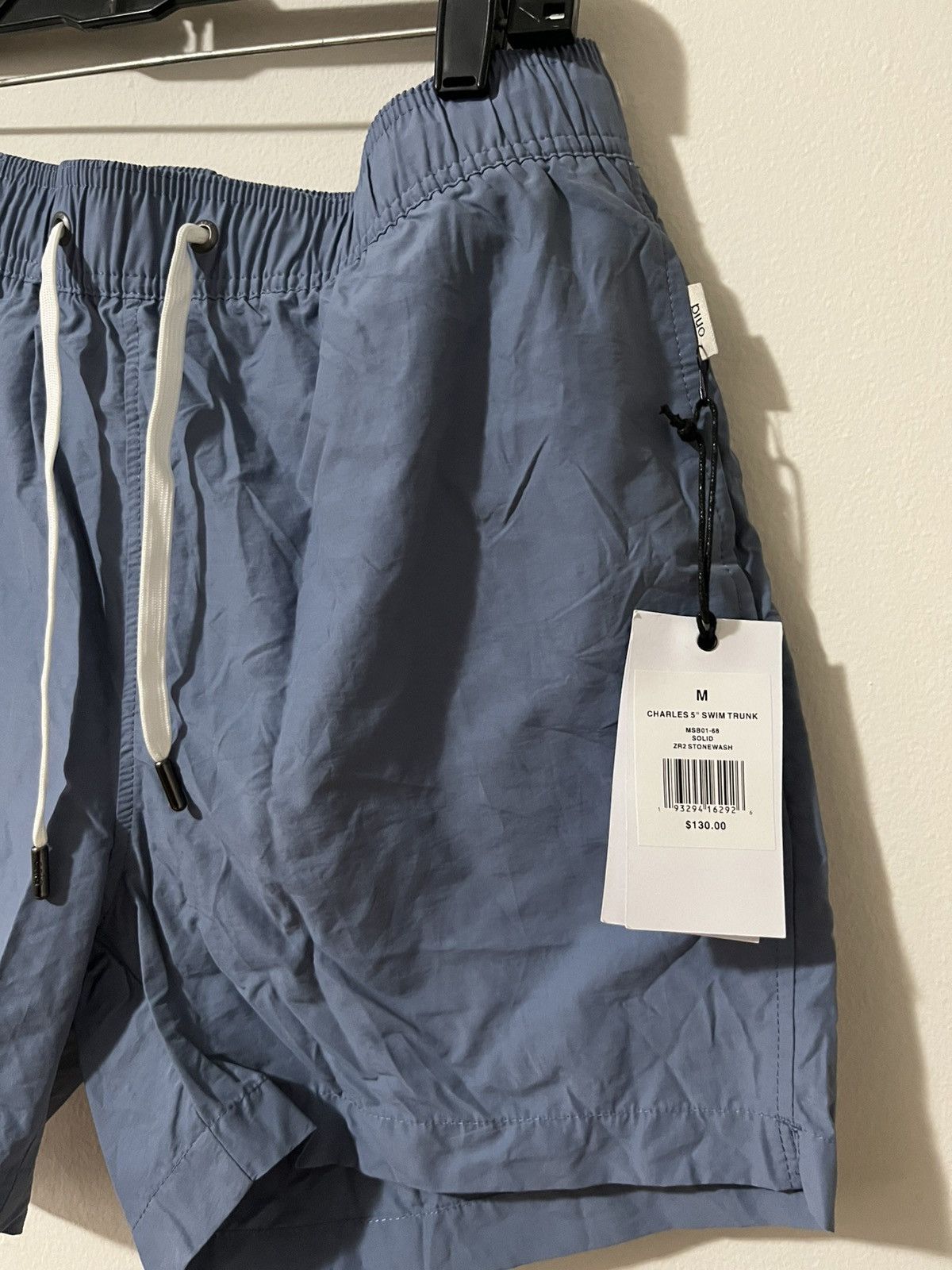 Onia Onia Shorts Navy Grey new swimwear Size US 30 / EU 46 - 2 Thumbnail
