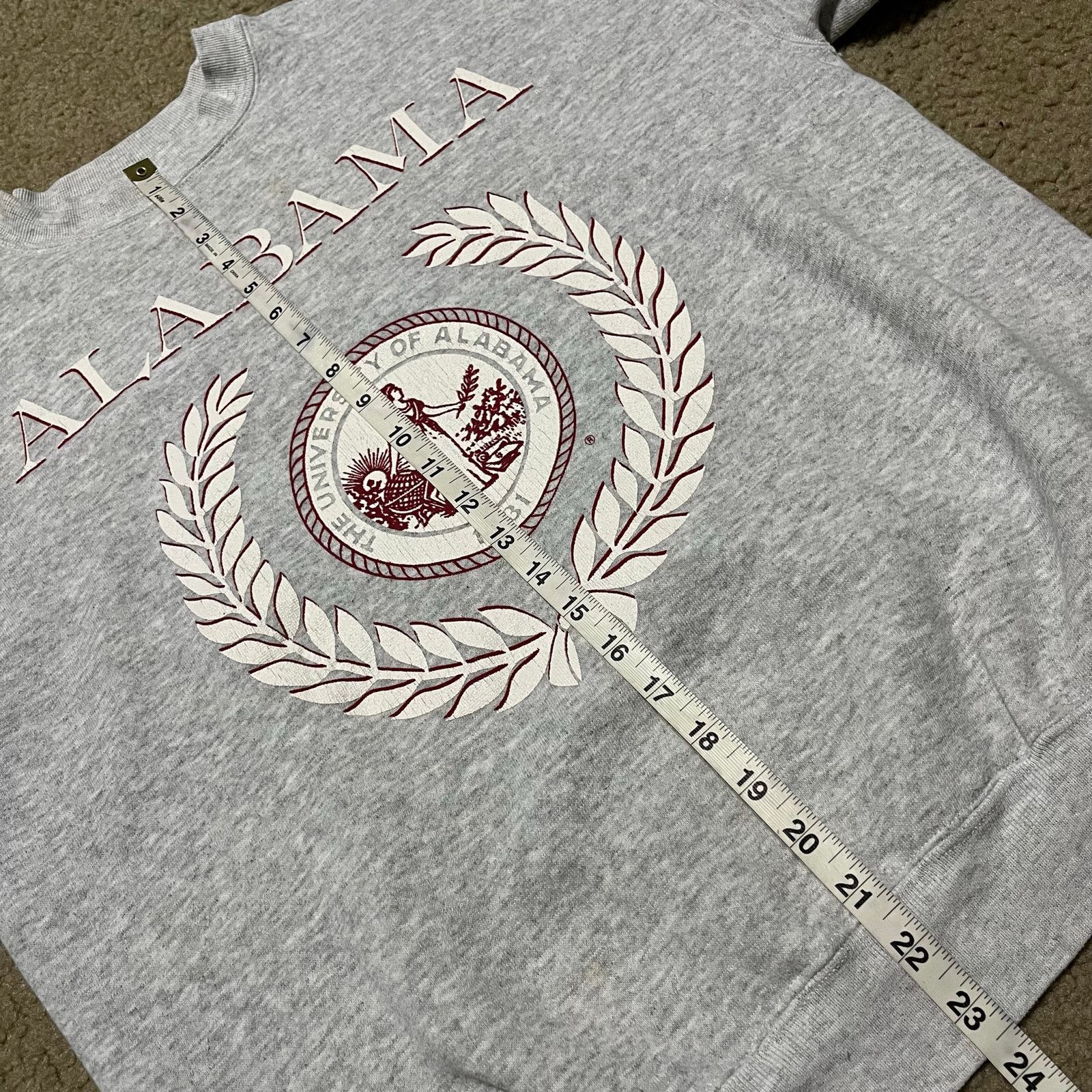 Other Vintage 90s Alabama University Graphic Grey Crewneck Large Size US L / EU 52-54 / 3 - 5 Thumbnail