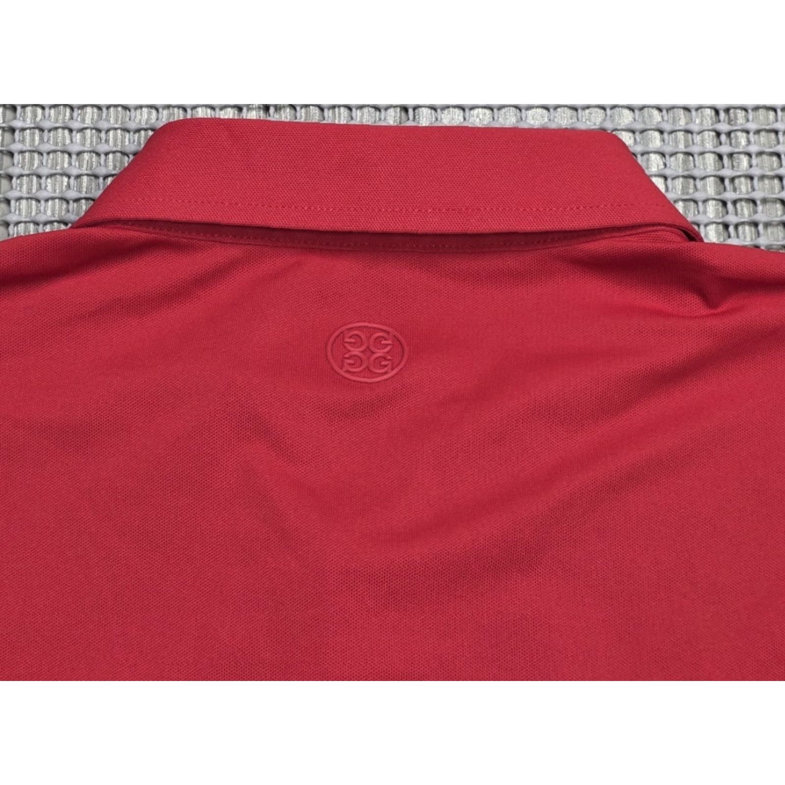 G/FORE G/Fore Polo Shirt Polo Red Mens L Short Sleeve Logo Jet It Embroidered Breathable Lightweight Stadium Classic Sports Golf Shirt Size US L / EU 52-54 / 3 - 7 Thumbnail