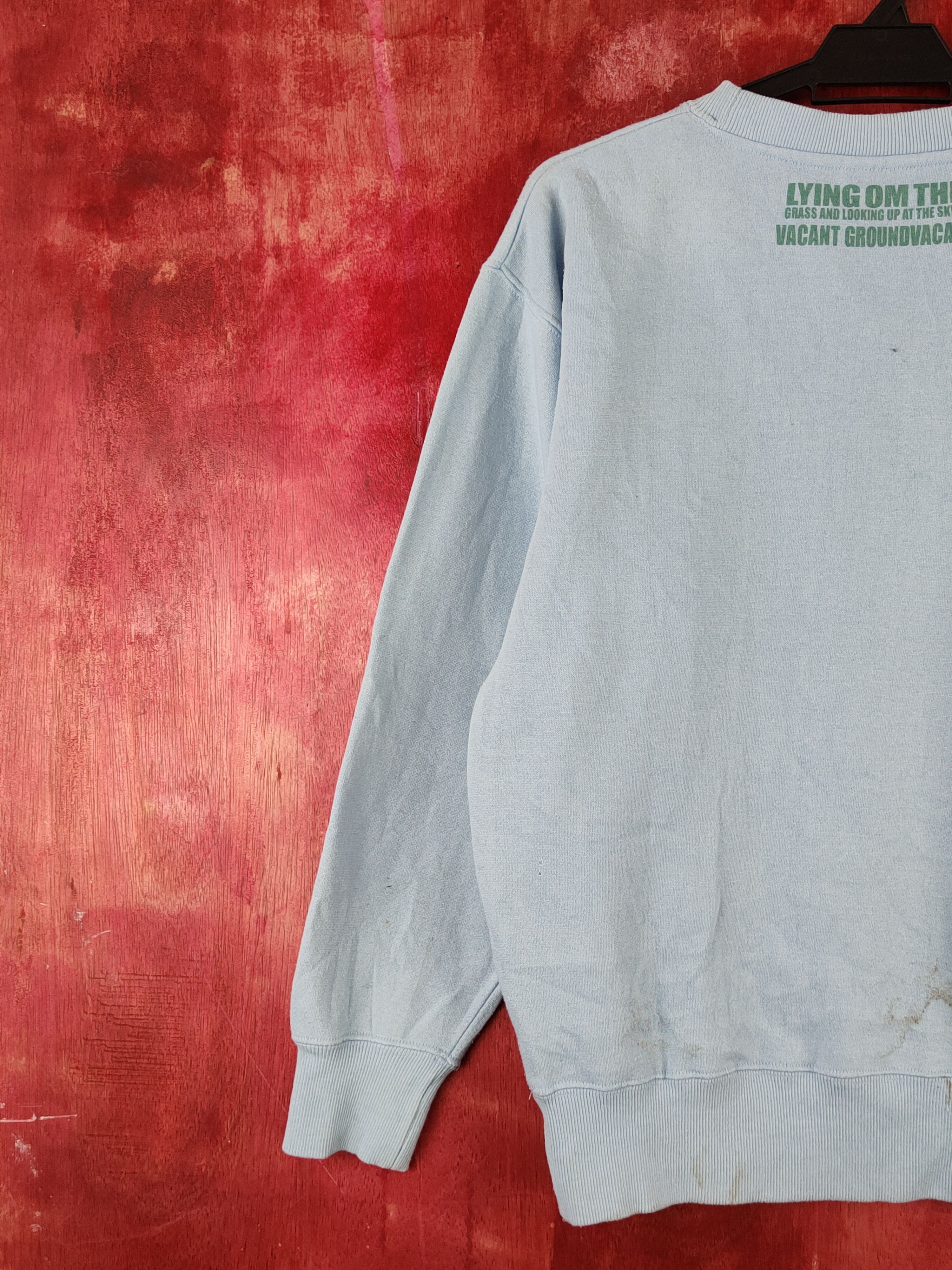 Japanese Brand × Vintage Oblo vintage girl Blue Sweatshirts #S2119 Size M / US 6-8 / IT 42-44 - 12 Thumbnail