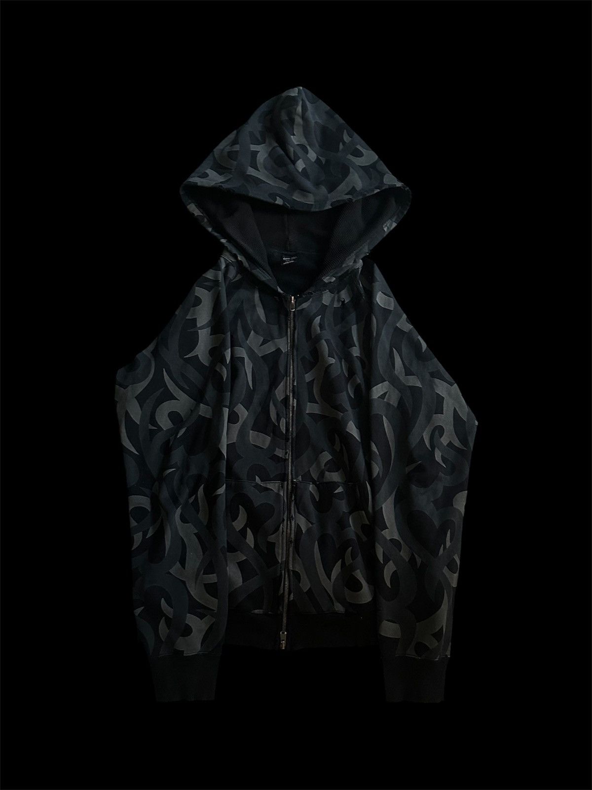 Number (N)ine Number Nine music notes zip up | Grailed