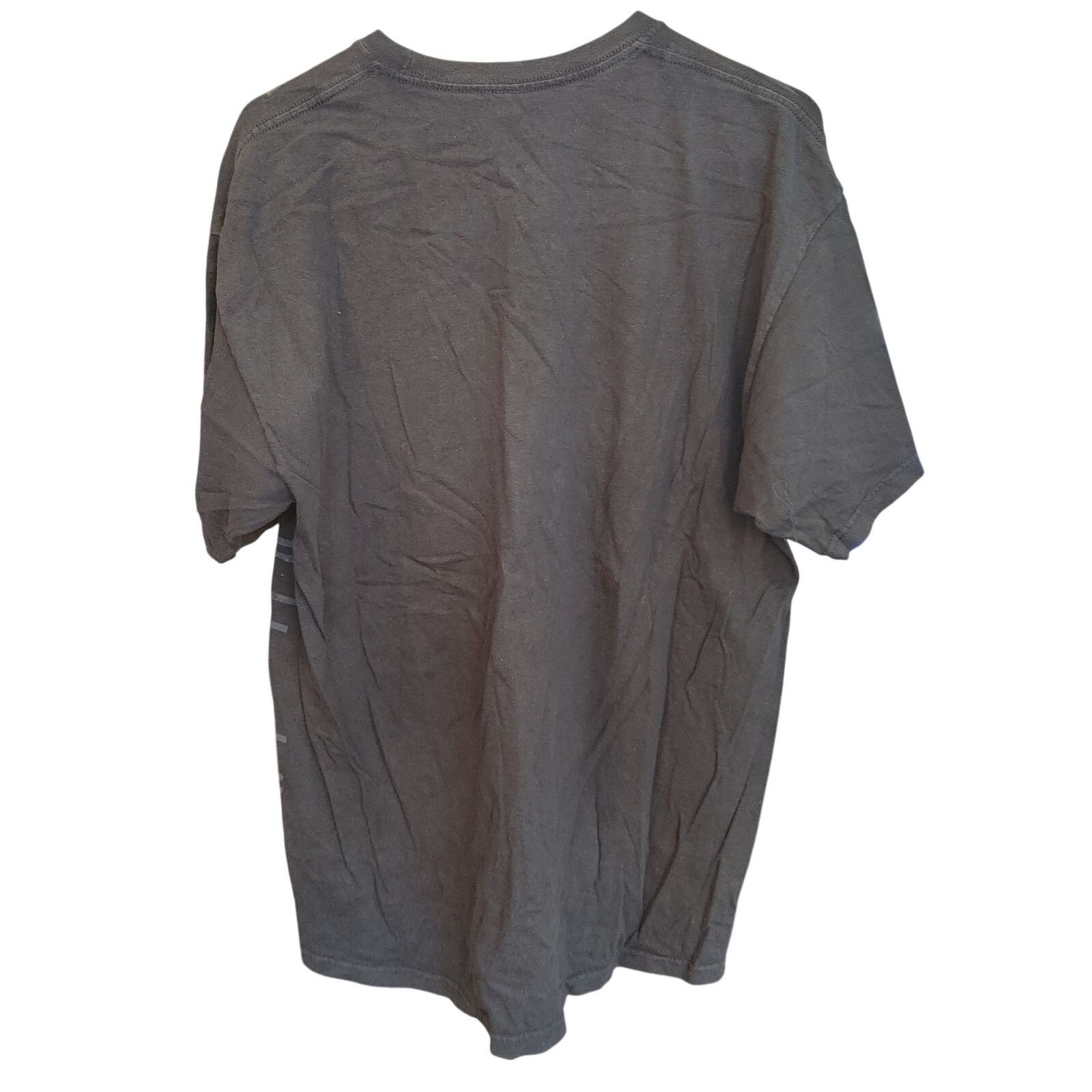 Hawk Hawk Men's XL Dark Gray Geometric Print Short Sleeve Tee Size US XL / EU 56 / 4 - 2 Thumbnail