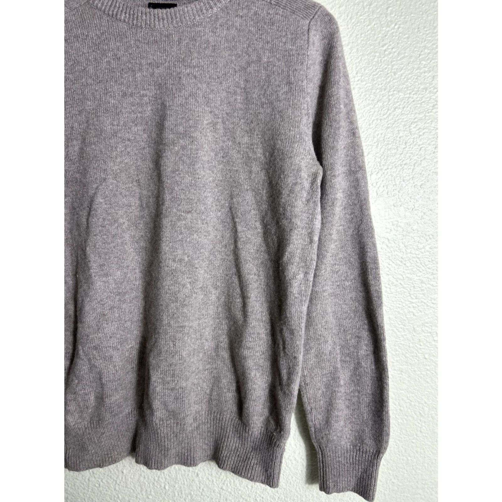 J.Crew J. Crew Slim Merino Wool Blend Crew Neck Sweater Size Small Beige Mens Pullover Crew Neck E0506 Style Slim Knit Size US S / EU 44-46 / 1 - 4 Thumbnail