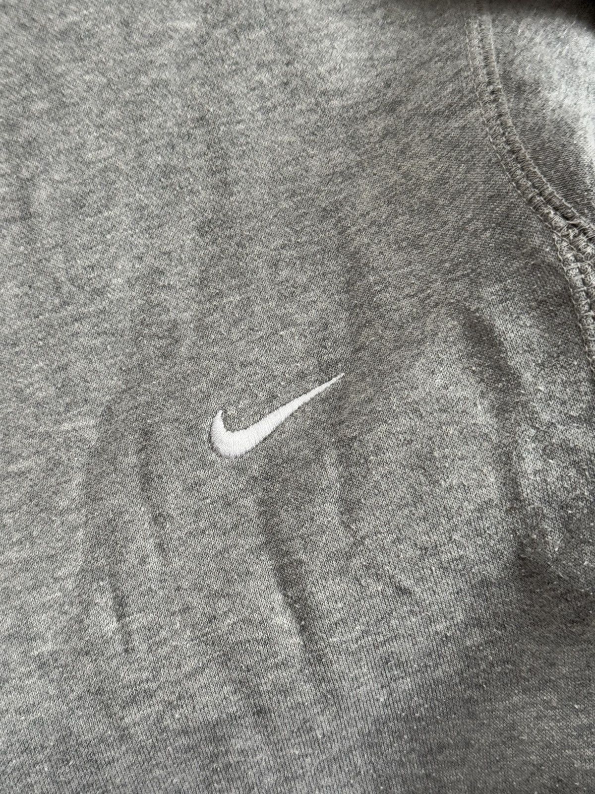Nike × Vintage Nike S sweatshirt sweater ling sleeve jumper pullover gray Size US S / EU 44-46 / 1 - 4 Thumbnail
