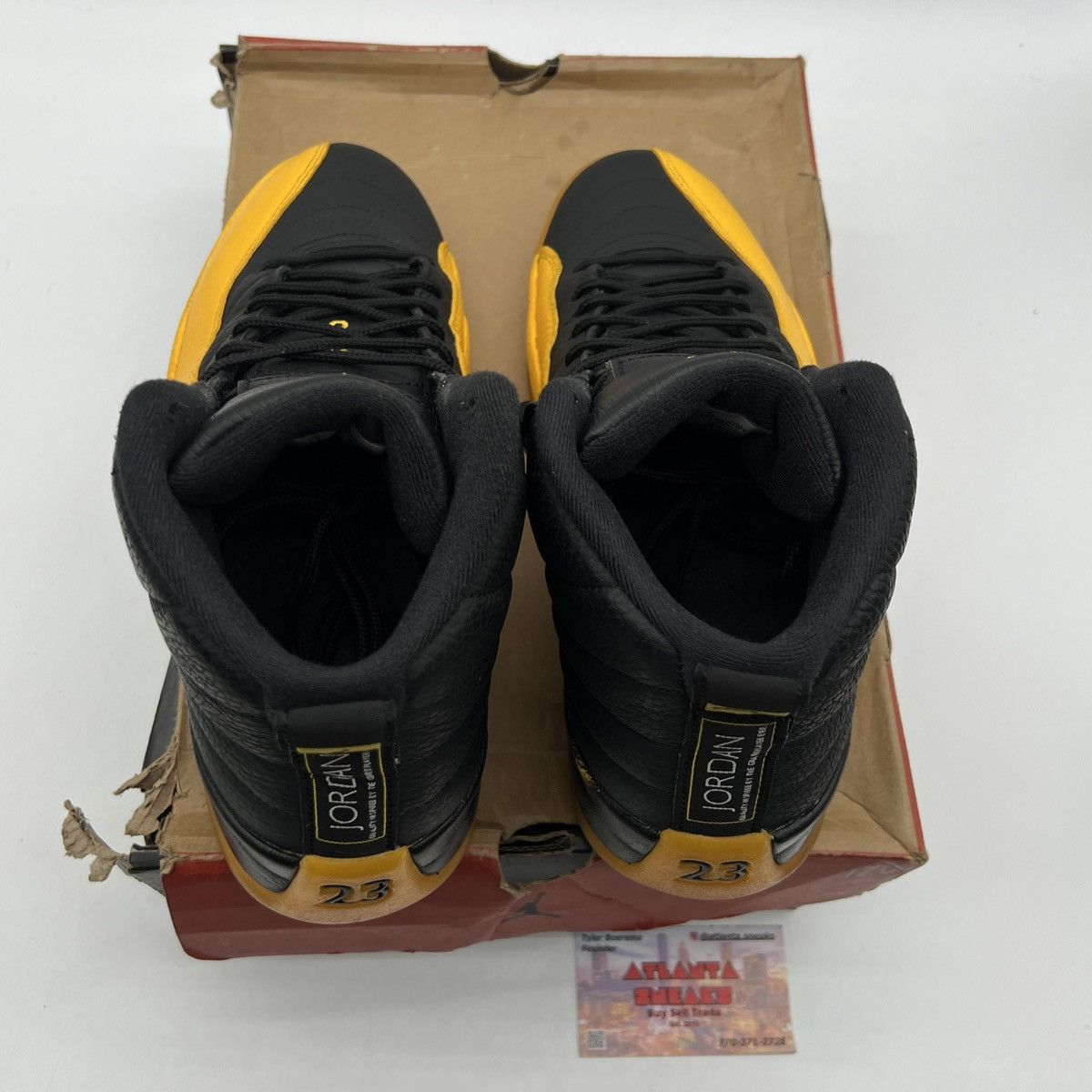 Jordan Brand Air Jordan 12 University Gold Size US 9.5 / EU 42-43 - 9 Thumbnail