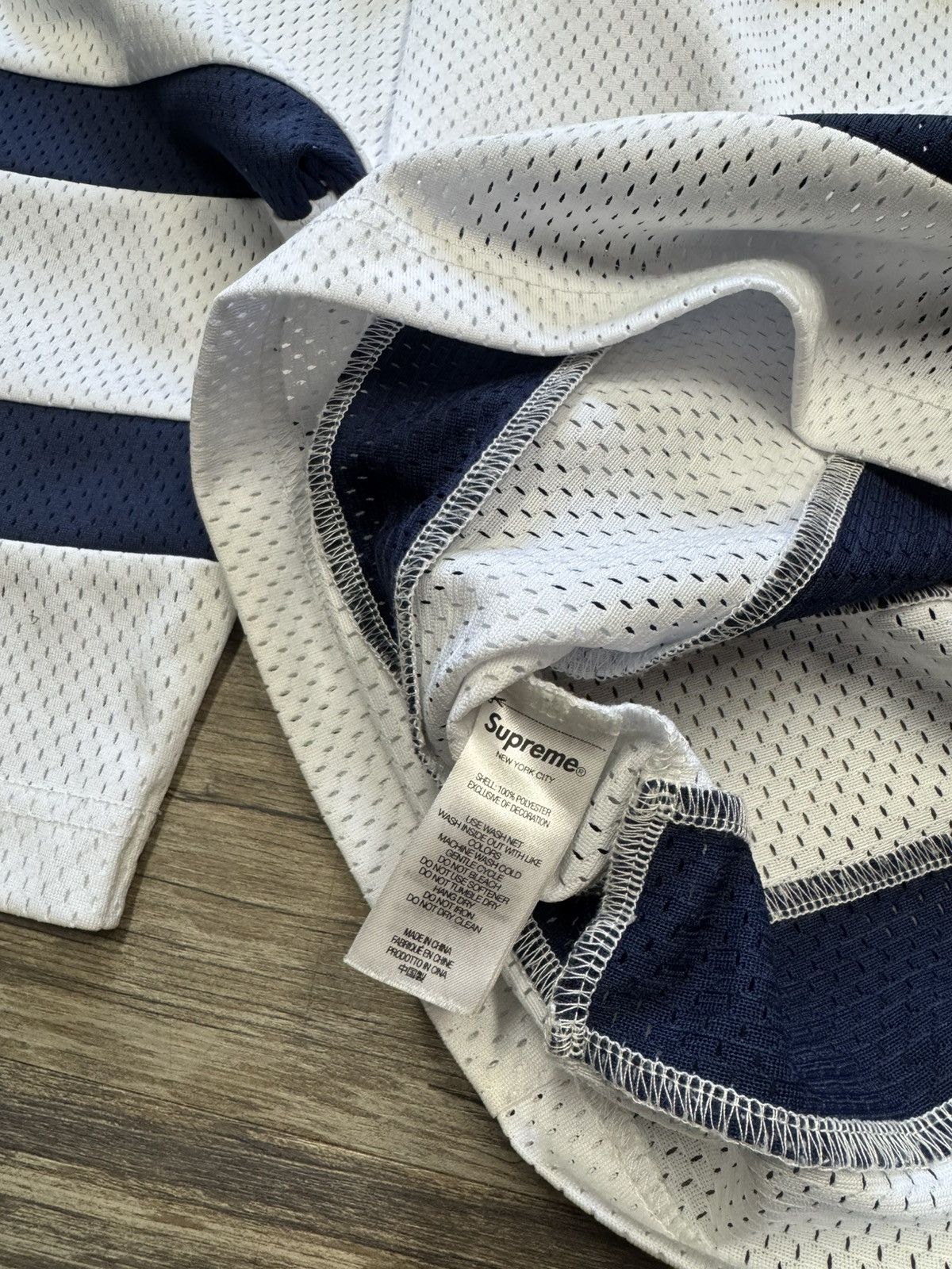 Supreme Supreme x Marithe François Girbaud Striped Jersey Size US S / EU 44-46 / 1 - 6 Thumbnail