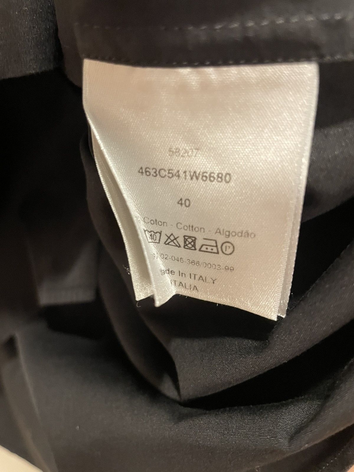 Dior Christian Dior Dior Shirt with Dior Embroidery Size US M / EU 48-50 / 2 - 4 Thumbnail