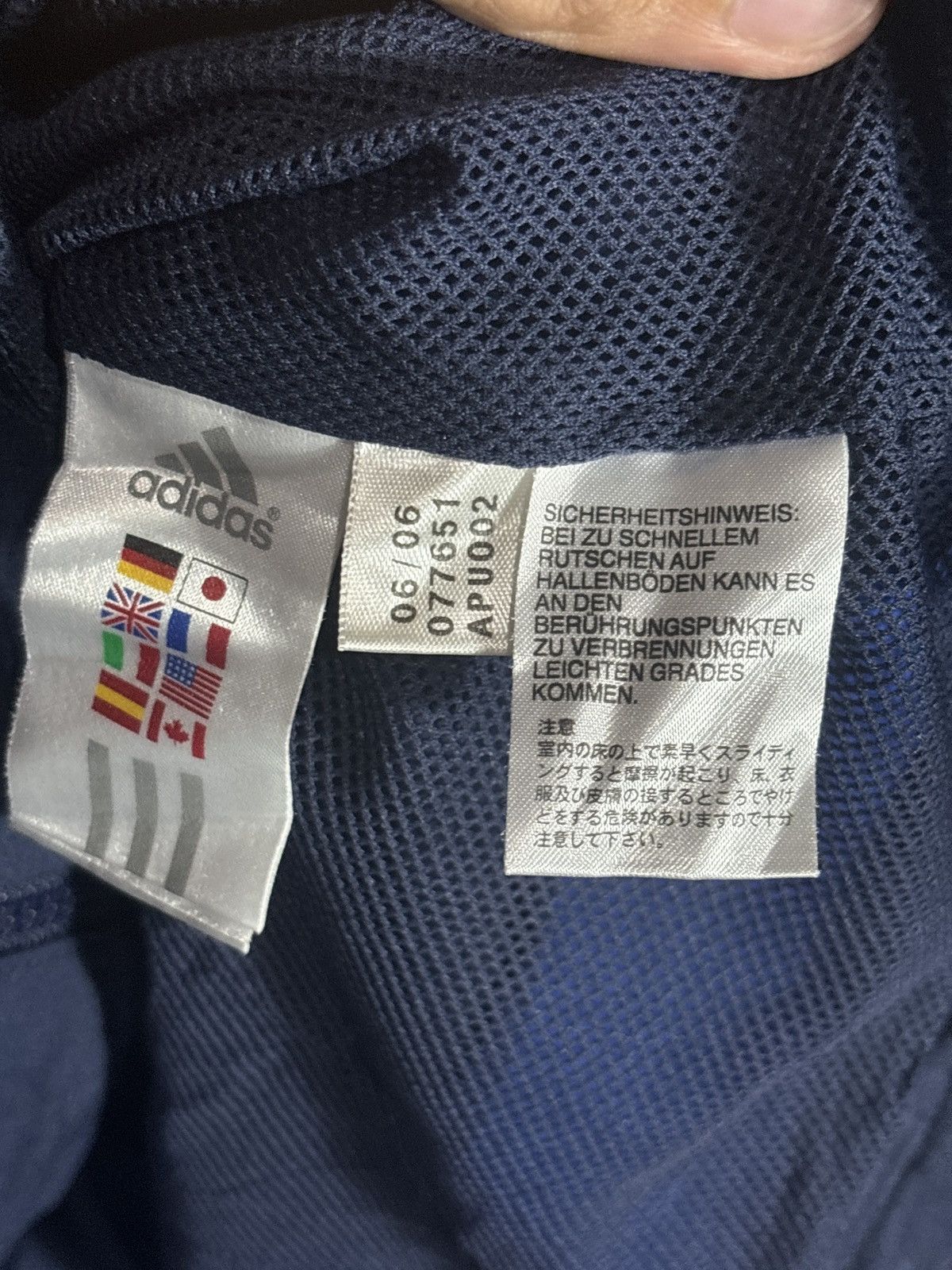 Adidas 2006/07 CHELSEA TRACK JACKET ADIDAS Size US L / EU 52-54 / 3 - 6 Thumbnail