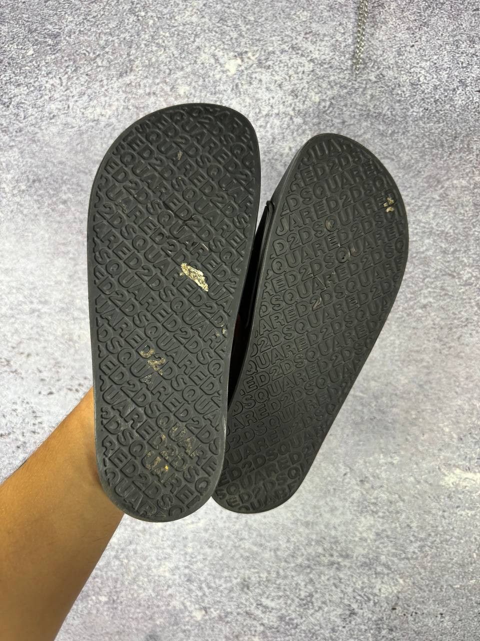 Dsquared2 RRP $300 Dsquared2 ICON Painted Slides 37 size Size US 5 / EU 37 - 5 Thumbnail