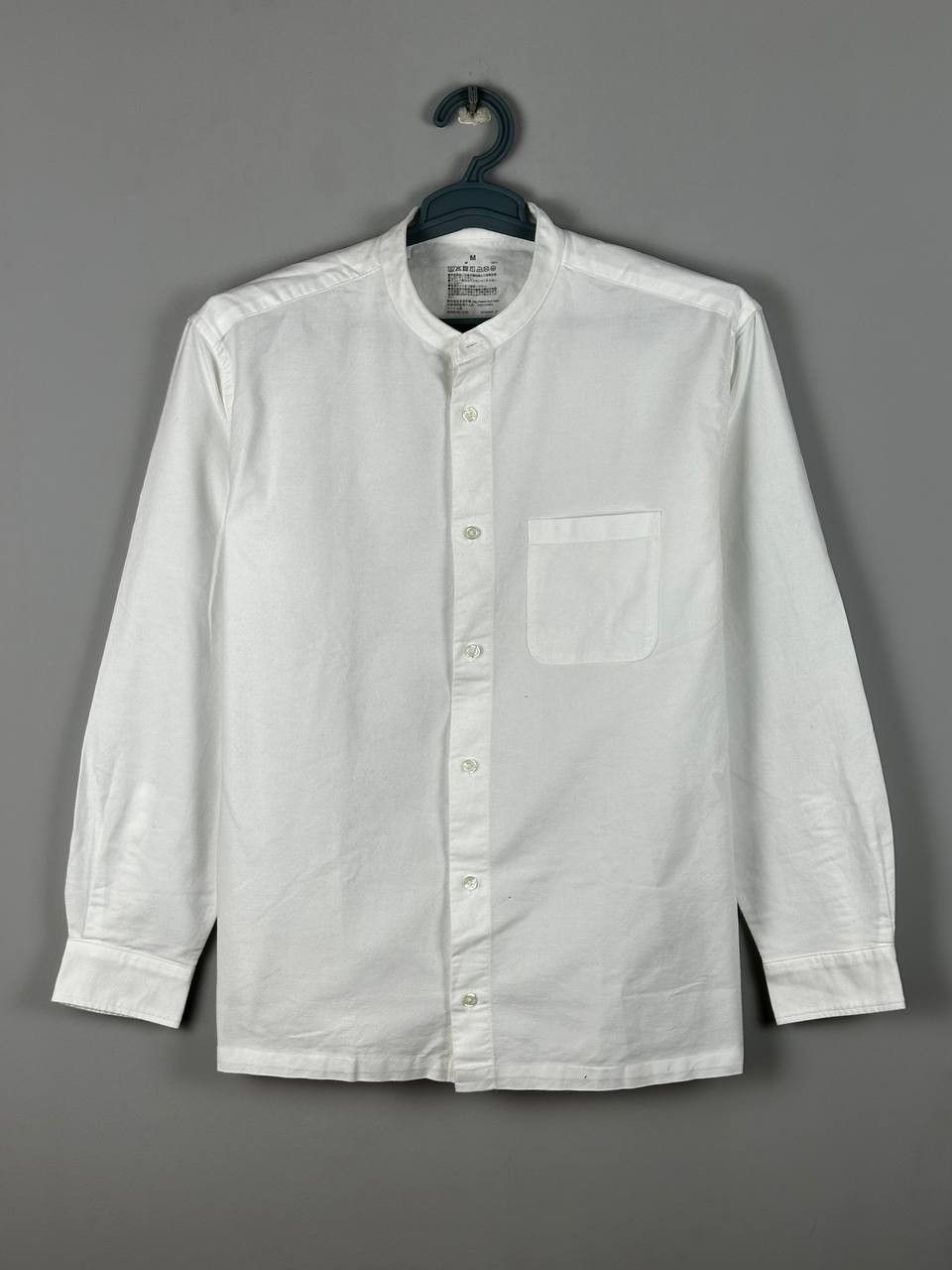Muji Muji Japan Luxury White Fashion Shirt Size M Size US M / EU 48-50 / 2 - 1 Thumbnail