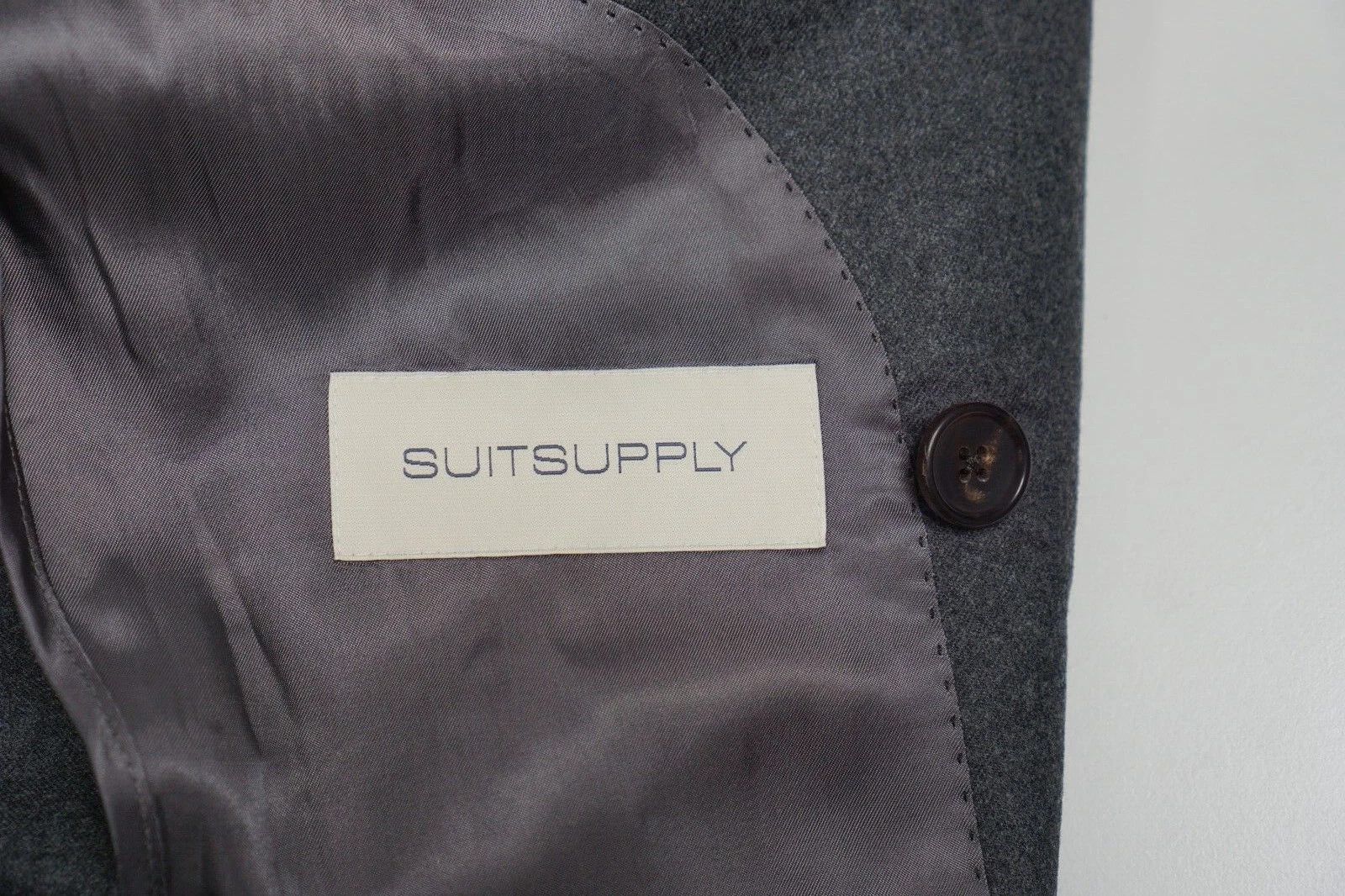 Suitsupply Men Suitsupply Blazer La Spalla Wool Double Breasted UK/US34 Size 34R - 4 Thumbnail