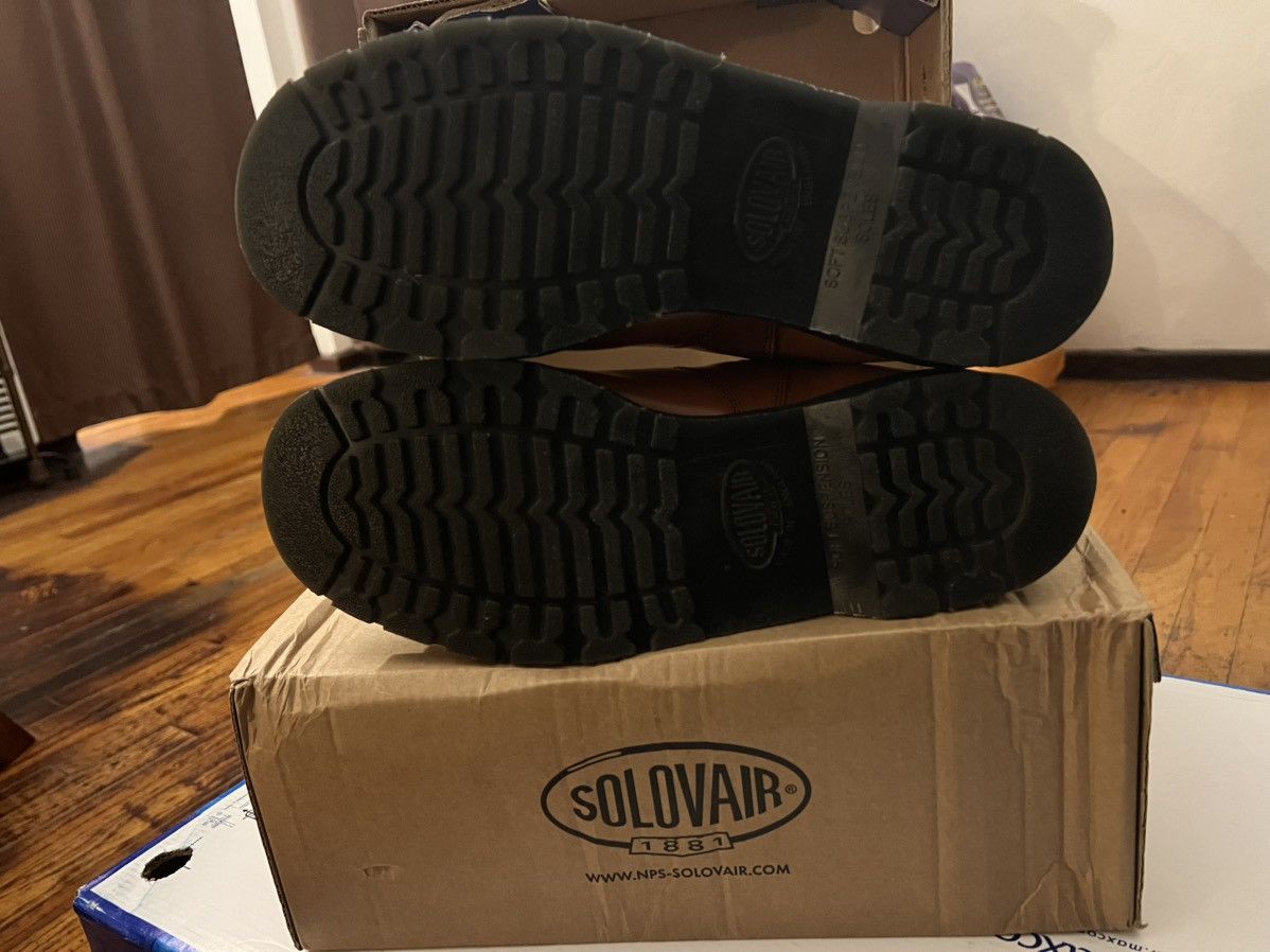 Solovair Tan Hi-Shine Dealer Boot Size US 10 / EU 43 - 5 Thumbnail