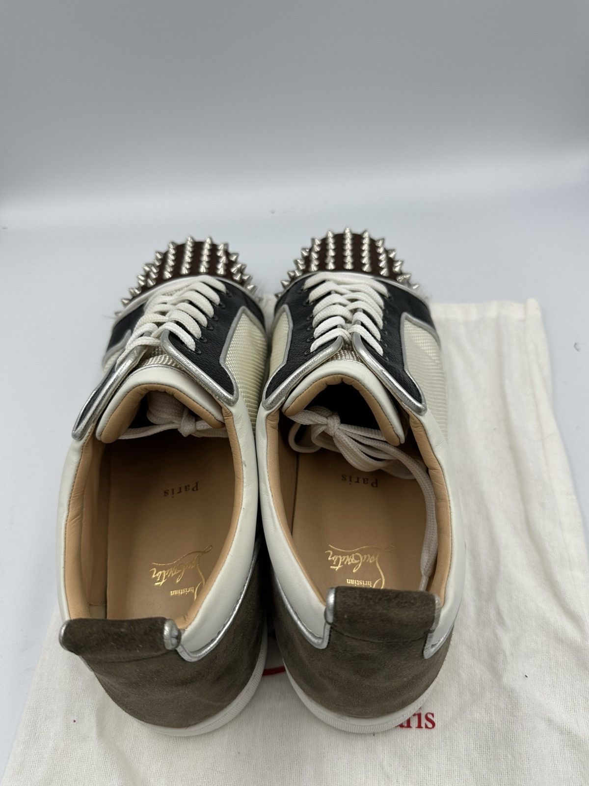 Christian Louboutin Christian Louboutin Low Top Sneakers Size US 13 / EU 46 - 7 Thumbnail