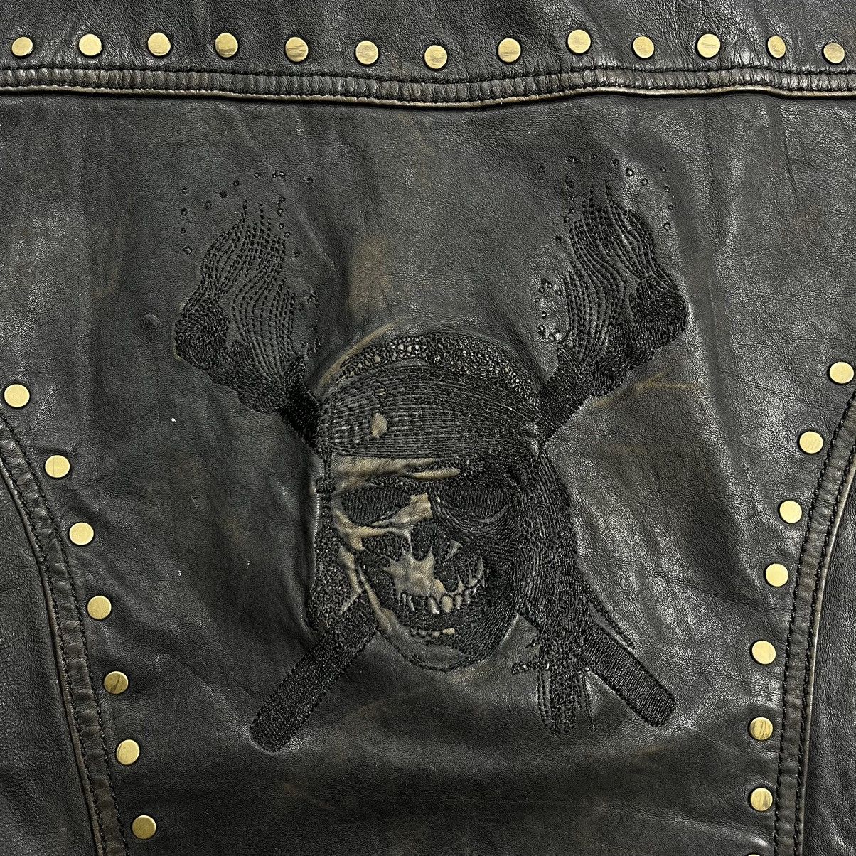 Disney Rare Disney Pirates of the caribbean leather jacket Size US M / EU 48-50 / 2 - 7 Thumbnail