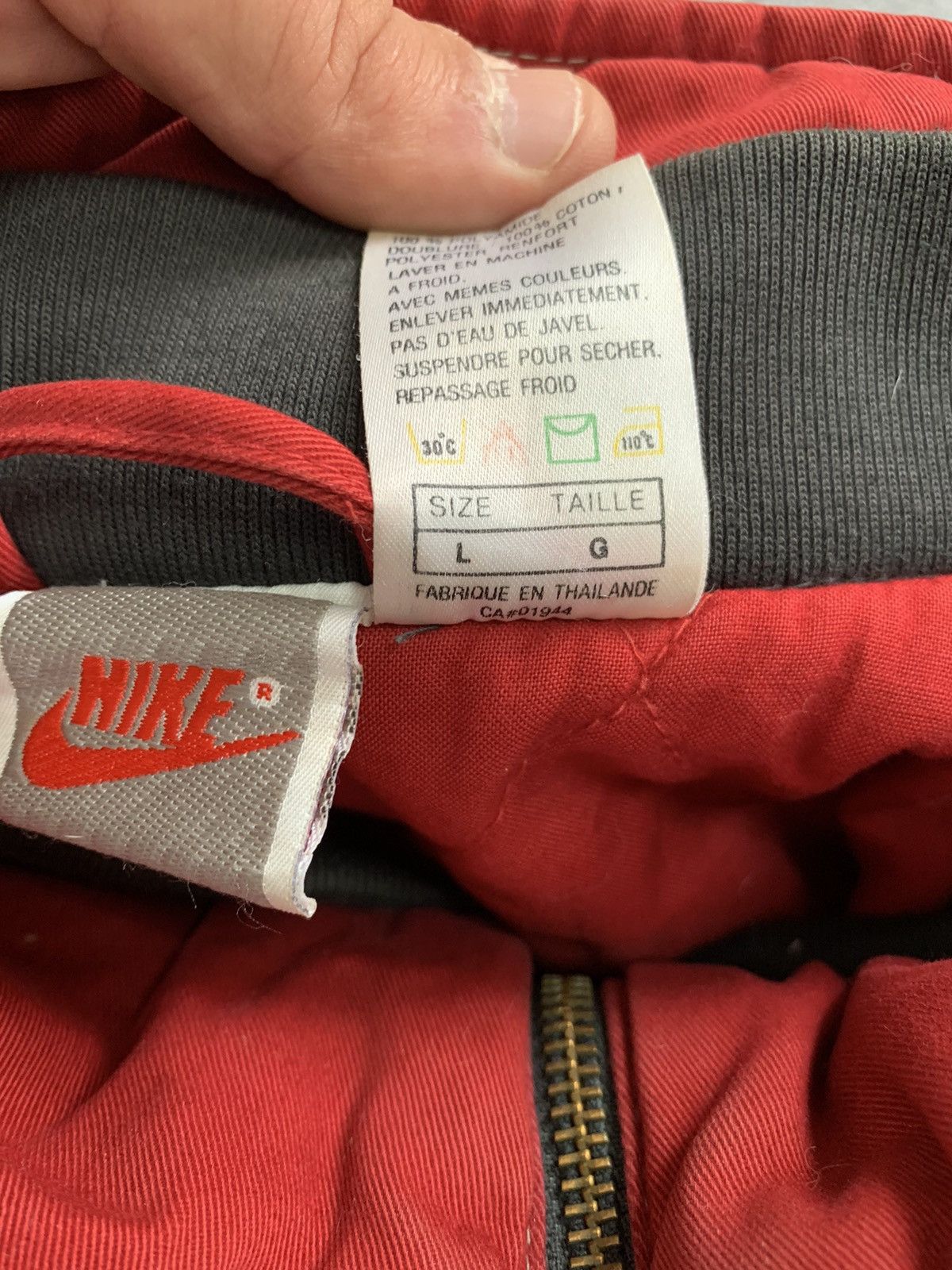 Nike × Vintage Vintage 90’s Nike Oregon Big Logo Anorak Jacket Baggy Fit XL Size US XL / EU 56 / 4 - 14 Thumbnail