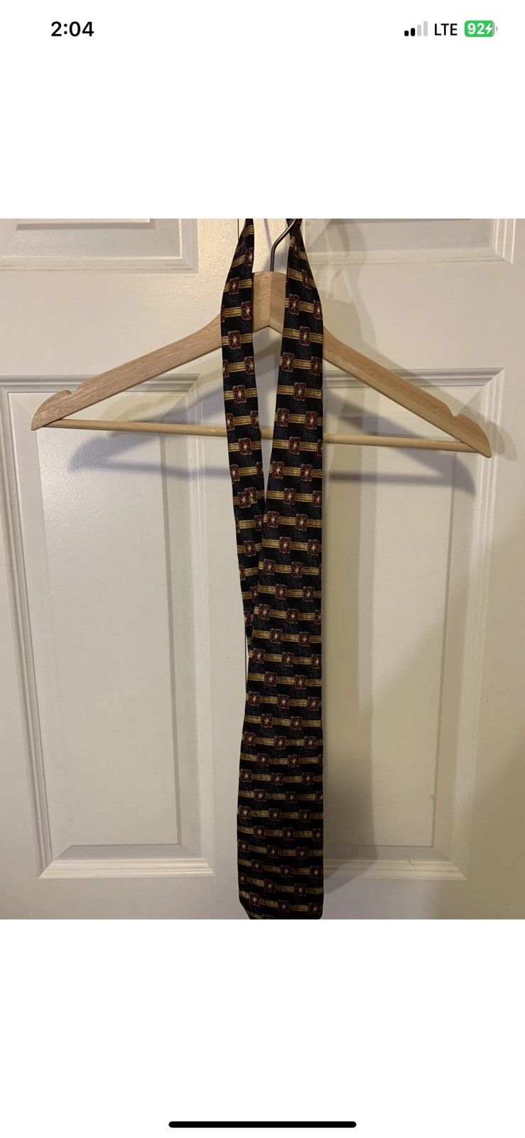 Robert Talbott Robert Talbott studio tie black gold maroon neckties silk Size ONE SIZE - 6 Thumbnail