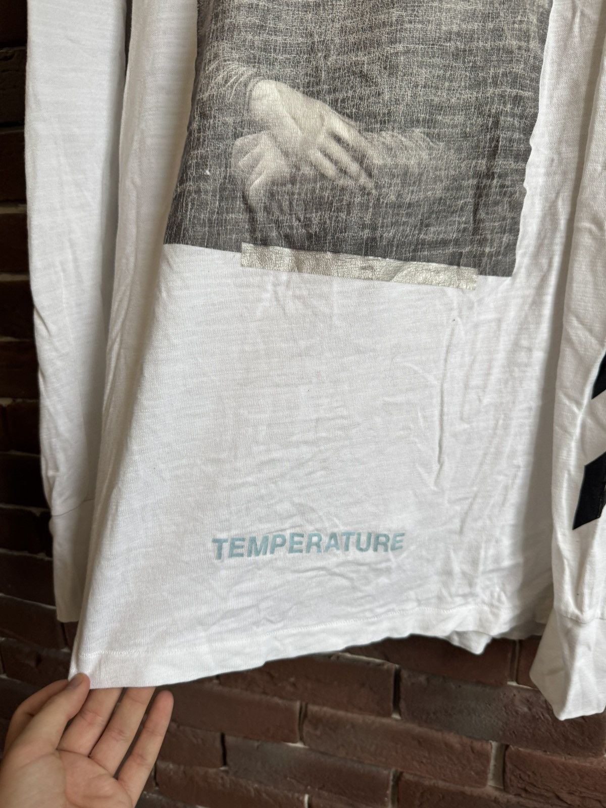 Off-White Off White Mona Lisa Longsleeve Rare Streetwear Virgil Abloh Size US XL / EU 56 / 4 - 6 Thumbnail