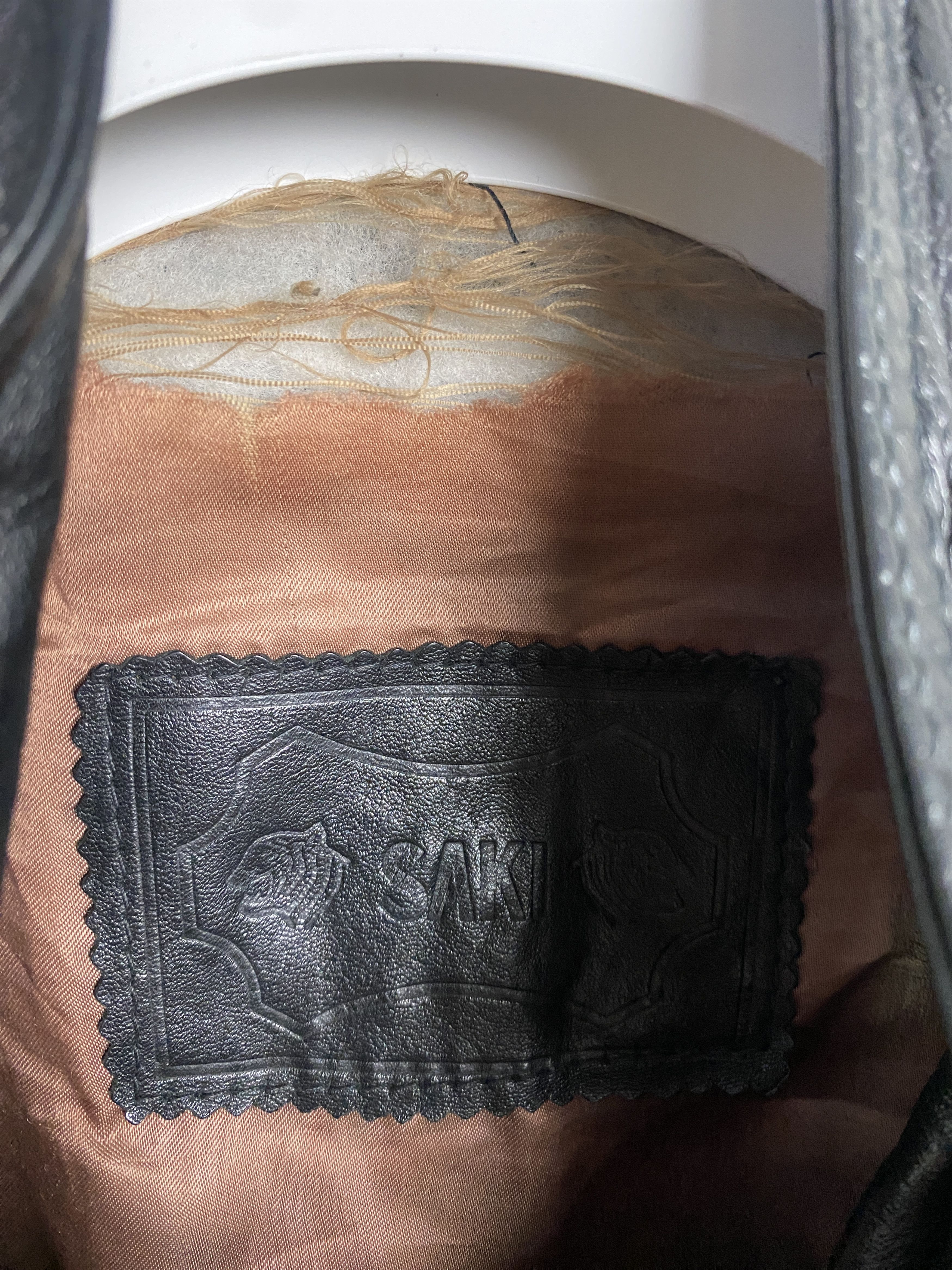 Genuine Leather Saki leather jacket vintage avant garde alternative opium Size US L / EU 52-54 / 3 - 4 Thumbnail