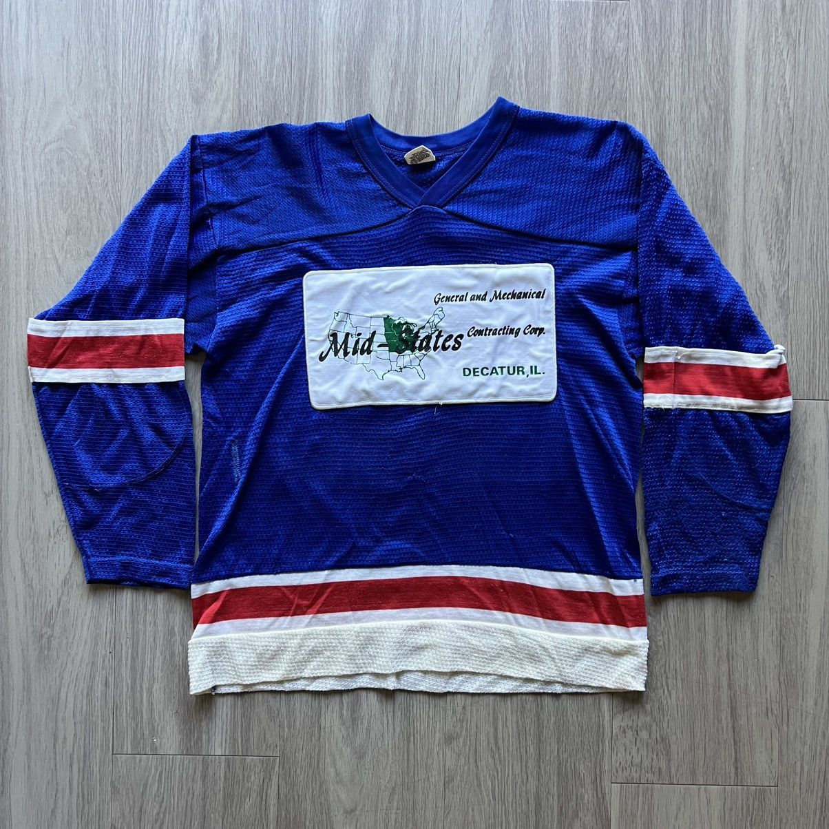 Vintage × Wilson 70s Hockey Jersey Size US S / EU 44-46 / 1 - 5 Thumbnail