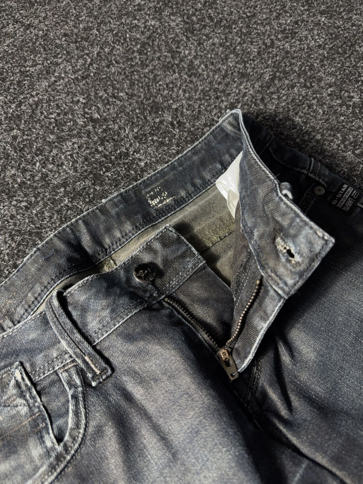 G-Star × If Six Was Nine × Vintage Vintage 90s Avant Garde G-Star RAW denim pants y2k style Size 28" / US 6 / IT 42 - 6 Thumbnail