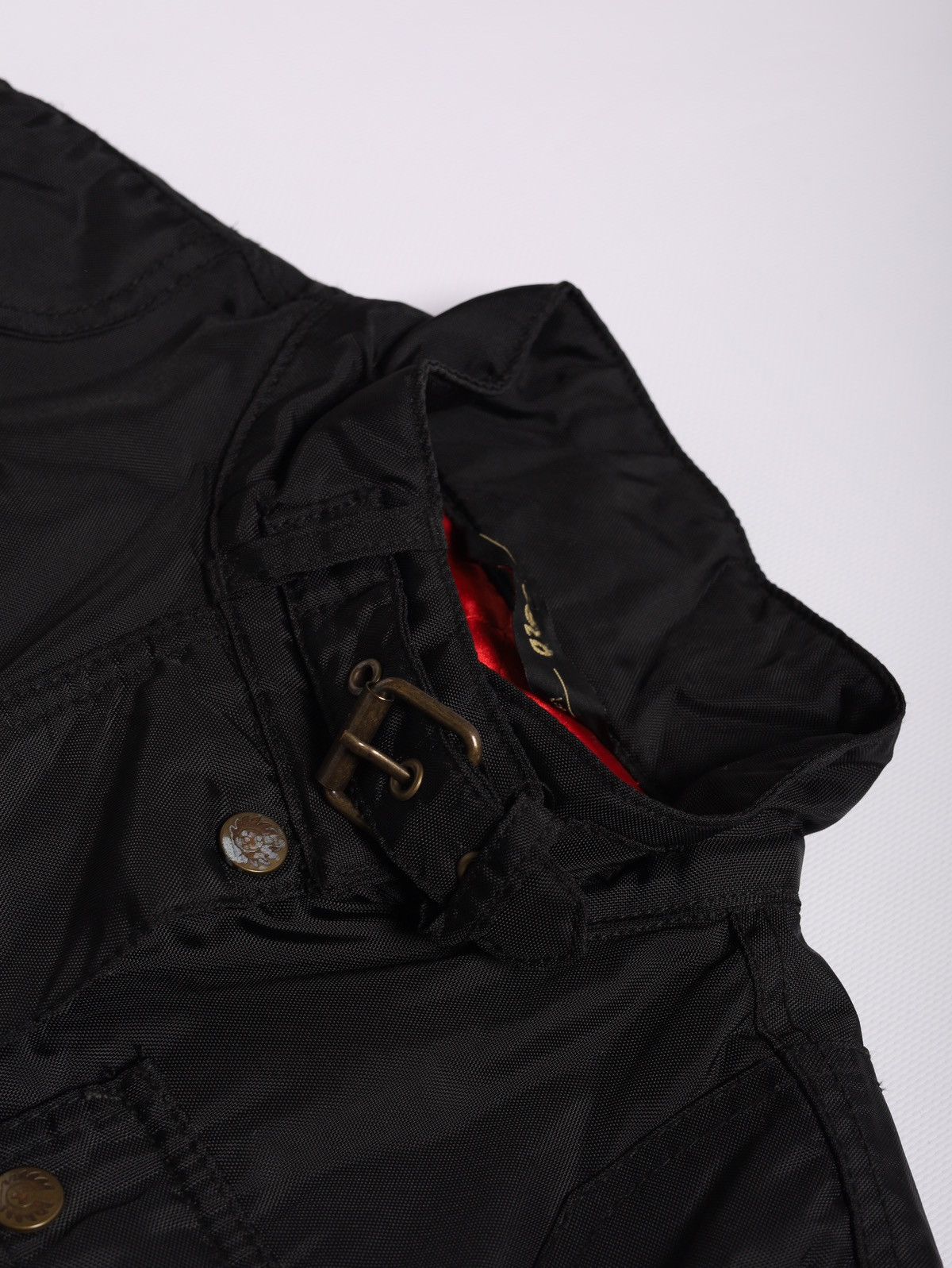 Belstaff Belstaff Vintage Gold Nylon Bomber Jacket Size S / US 4 / IT 40 - 8 Thumbnail