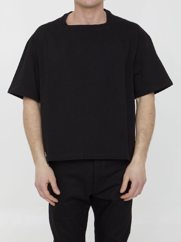 o1loc1c0825 734095 Relaxed Fit Heavy Jersey T-Shirt in Black