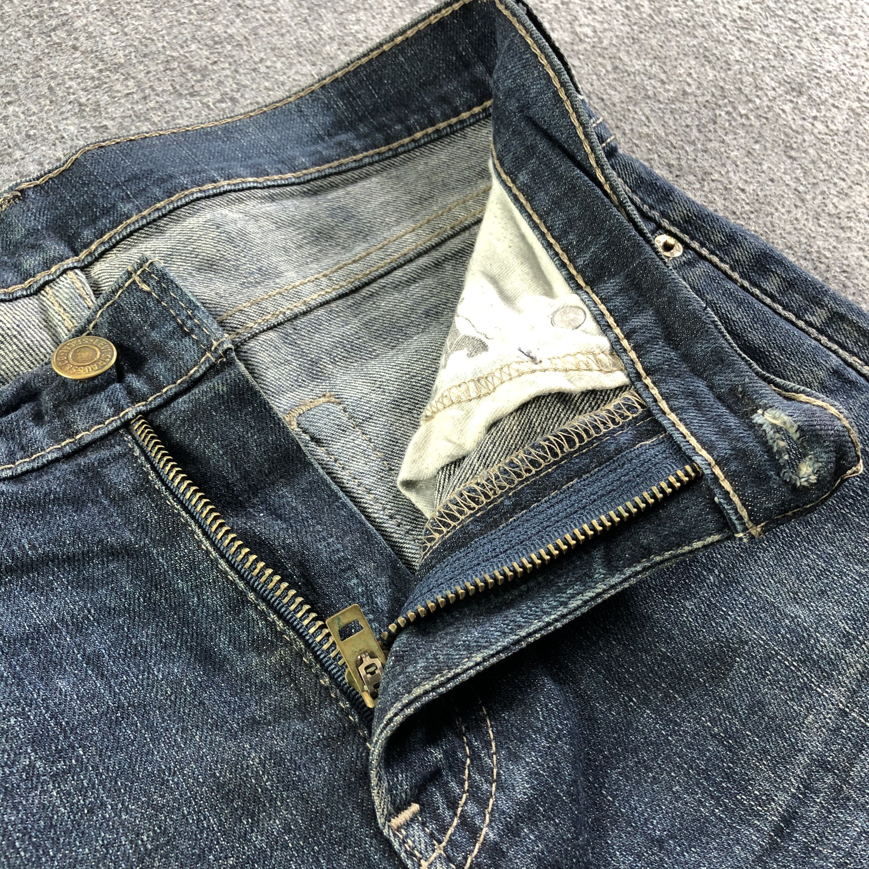 Levi's Vintage Blue Wash Levis 510 Jeans-J3525 Size 30" / US 8 / IT 44 - 7 Thumbnail