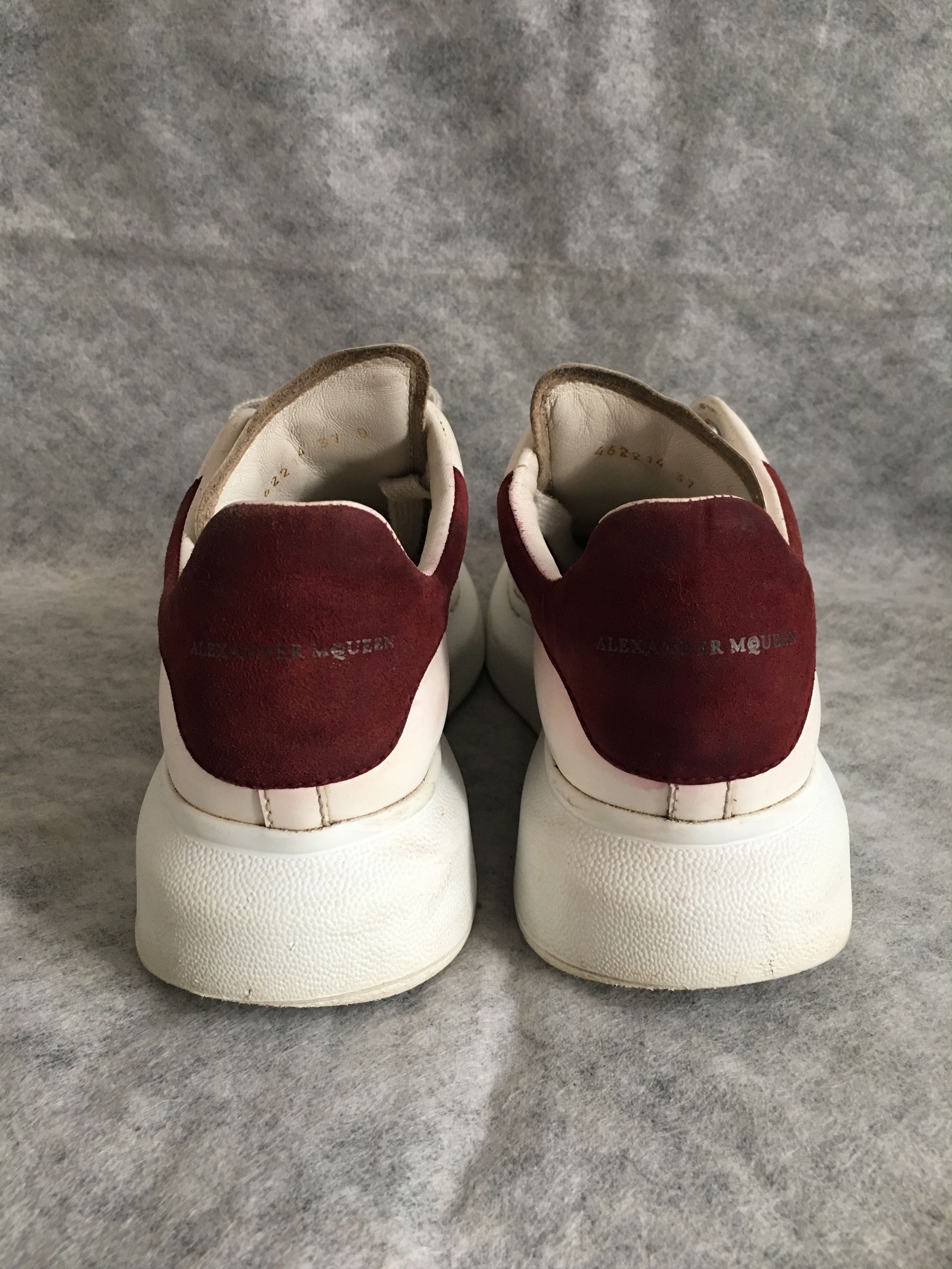 Alexander McQueen Alexander McQueen Oversized Leather Sneakers EU 37 Size US 7 / IT 37 - 4 Thumbnail