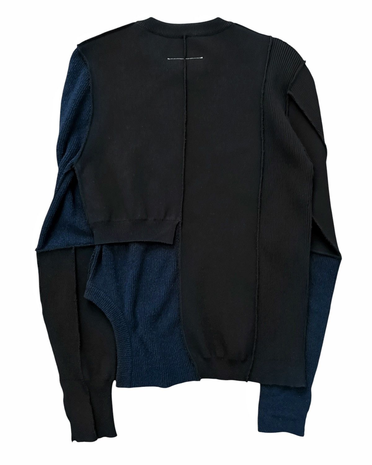 Maison Margiela Artisanal Patchwork Ribbed Sweater Size US M / EU 48-50 / 2 - 2 Thumbnail