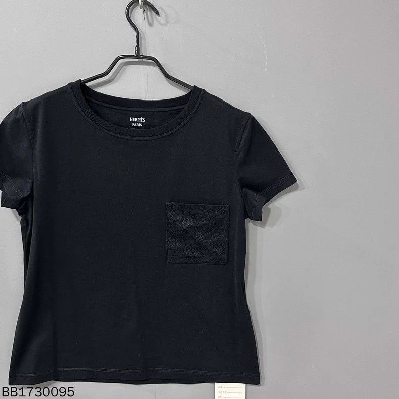 Hermes Hermes Pocket Logo Slim Short Sleeve - dmc Size US S / EU 44-46 / 1 - 1 Thumbnail