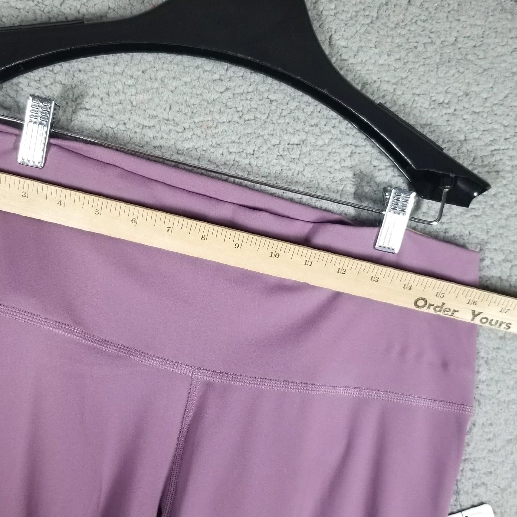 Nike Nike Women’s Purple Yoga High-Waisted 7/8 Legging DM7023-536 Size XXL NWT Size 40" / US 18 - 3 Thumbnail