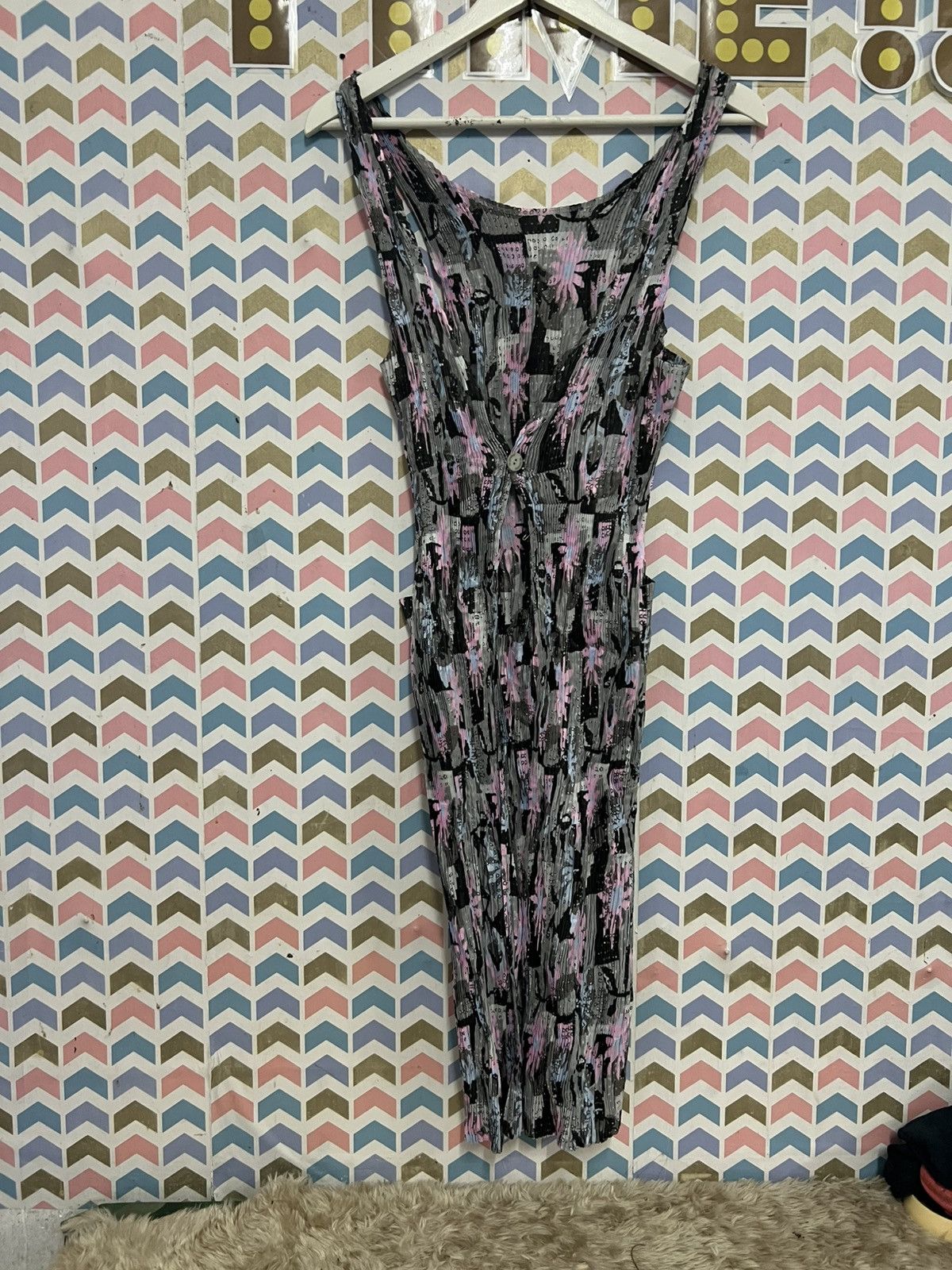 Issey Miyake Issey Miyake Pleatse Pleatse Apron Dress Size M / US 6-8 / IT 42-44 - 2 Thumbnail