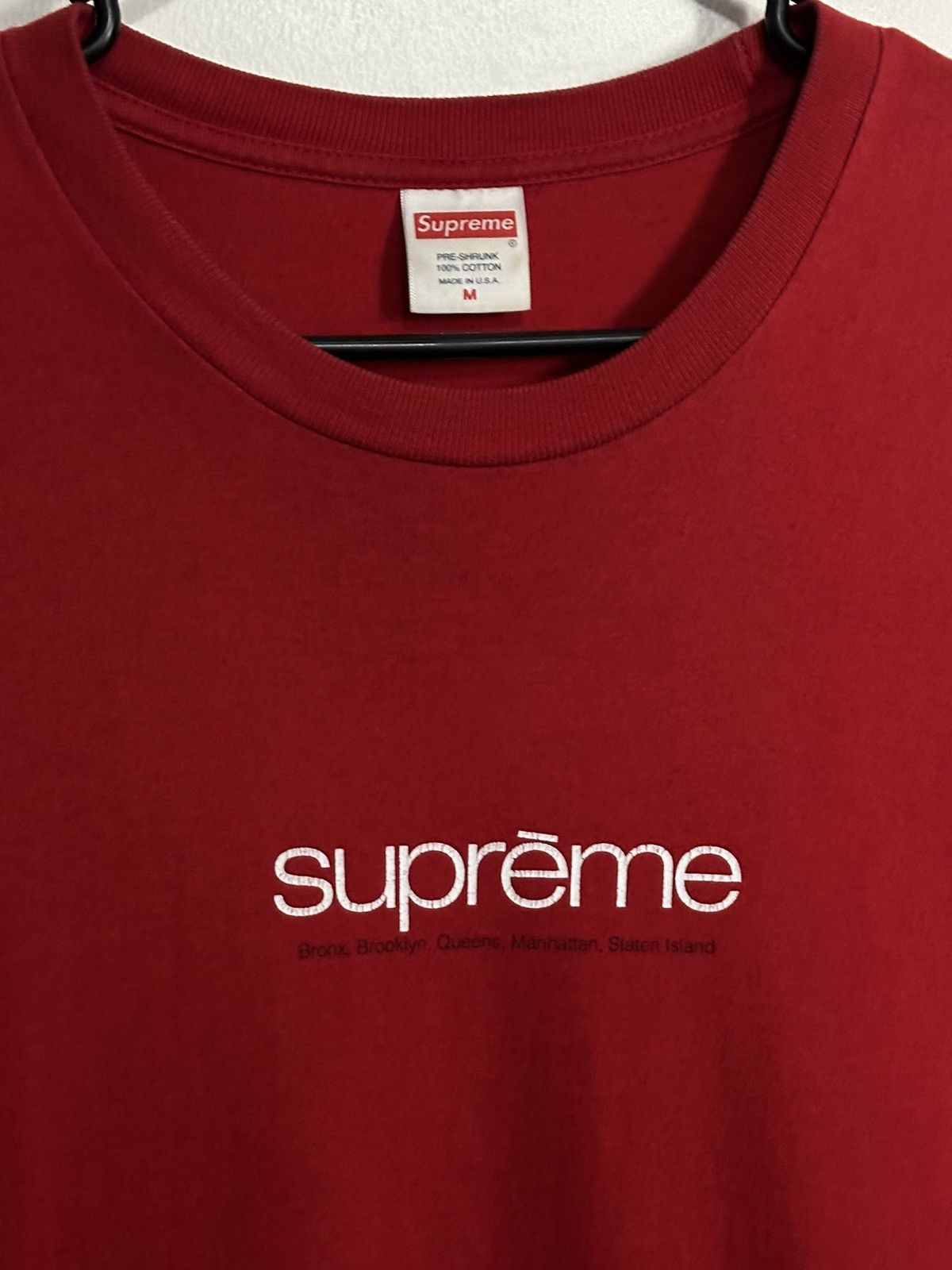 Supreme Supreme Five Boroughs Tee Size US M / EU 48-50 / 2 - 2 Thumbnail