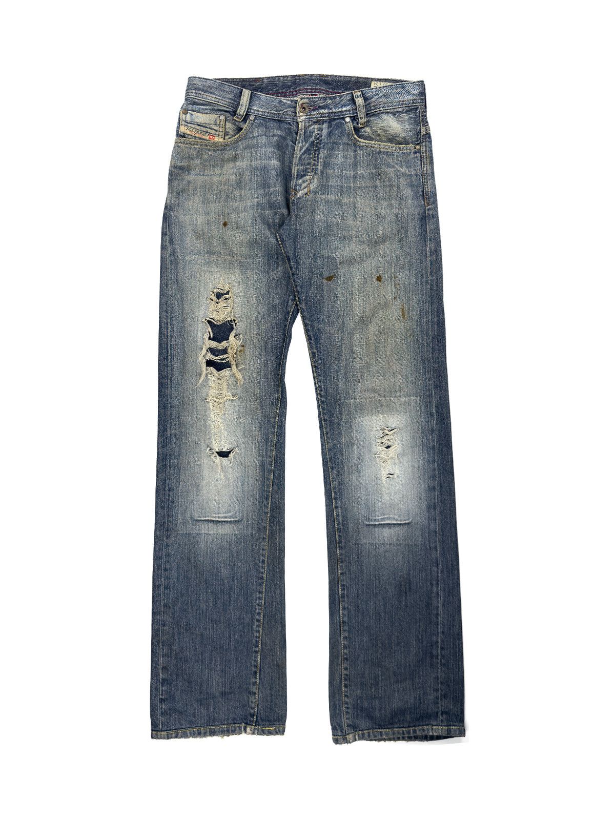Archive Distressed Jeans | Grailed