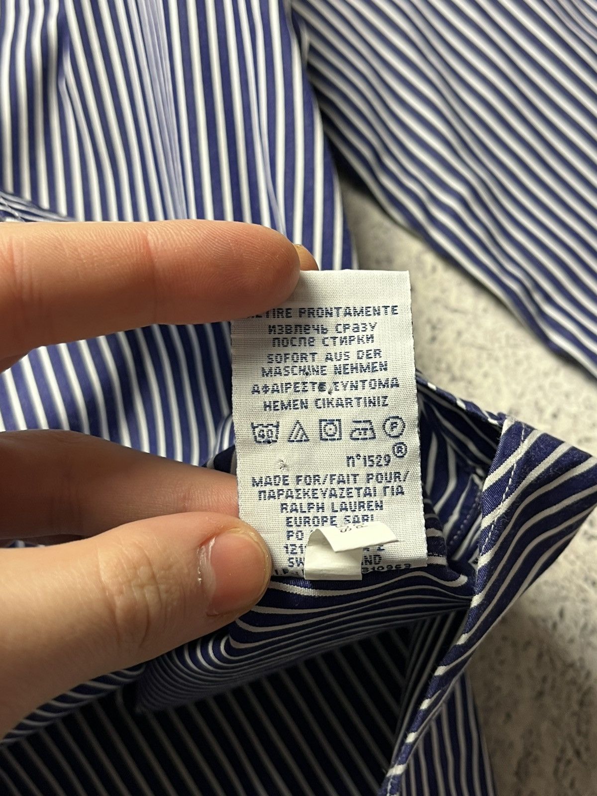 Polo Ralph Lauren Vintage POLO RALPH LAUREN Button Up Shirt rare 90s Size US M / EU 48-50 / 2 - 17 Thumbnail