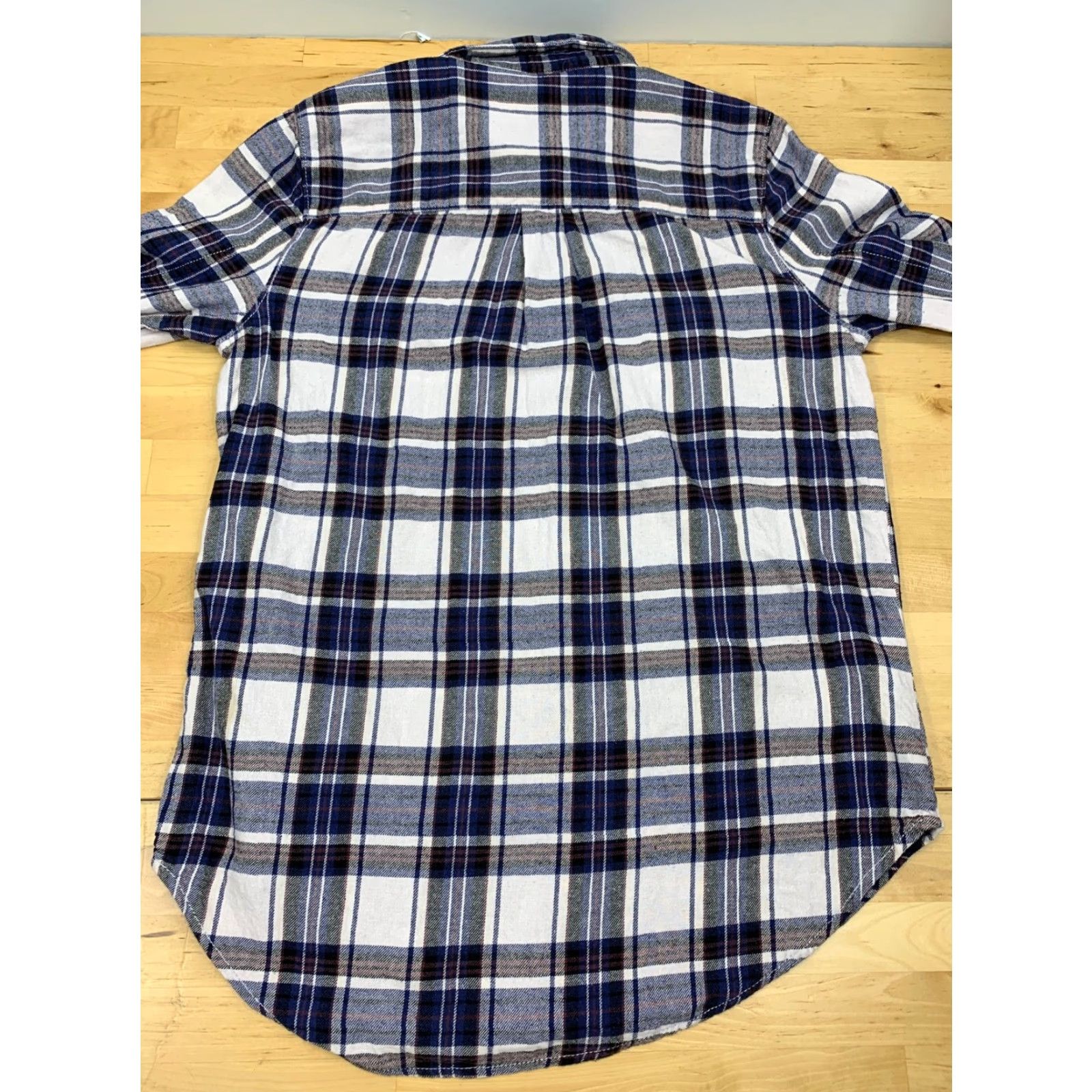 Vans Vans Mens Button-Up Shirt M Plaid Multicolor Off The Wall Casual Travel Workwear 90s Outdoor All Seasons Pockets Long Sleeve Button-Down Collared Size US M / EU 48-50 / 2 - 4 Thumbnail