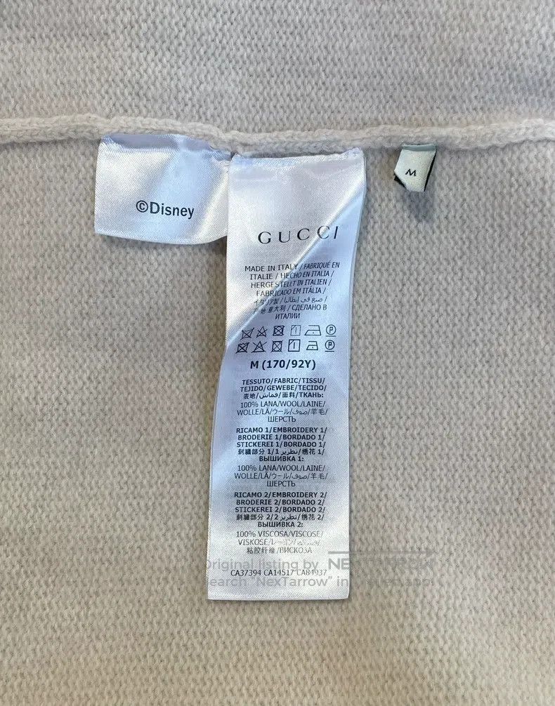Gucci Gucci Co-branded woollen round-neck long-sleeved woollen s Size M / US 6-8 / IT 42-44 - 6 Thumbnail