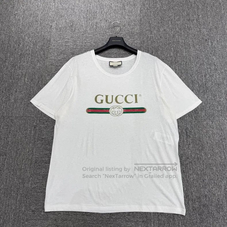 Gucci Belt Letter Print Short Sleeve.
