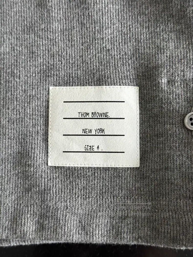 Thom Browne Thom Browne Grey Jacket Size US XL / EU 56 / 4 - 4 Thumbnail