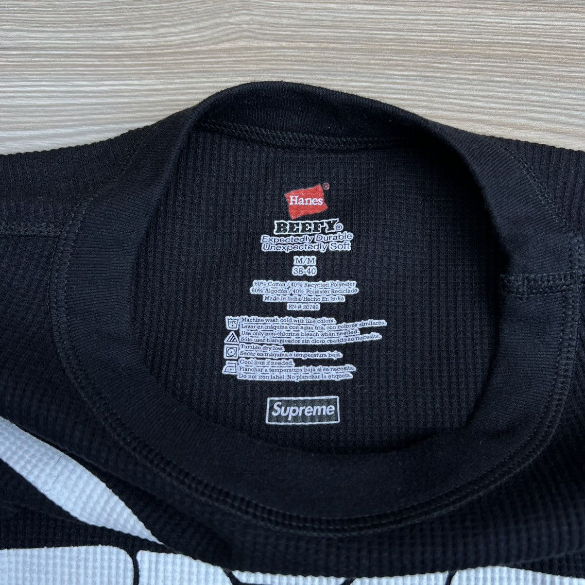 Hanes × Supreme Supreme x Hanes Skeleton Bones Thermal L/S Tshirt. Size US M / EU 48-50 / 2 - 5 Thumbnail