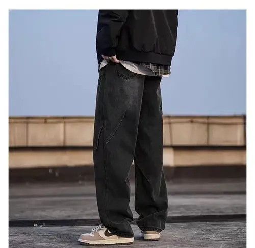 Japanese Brand Madoka x Kazue Black High Street Vintage Loose Fit Jeans Size US 34 / EU 50 - 6 Thumbnail