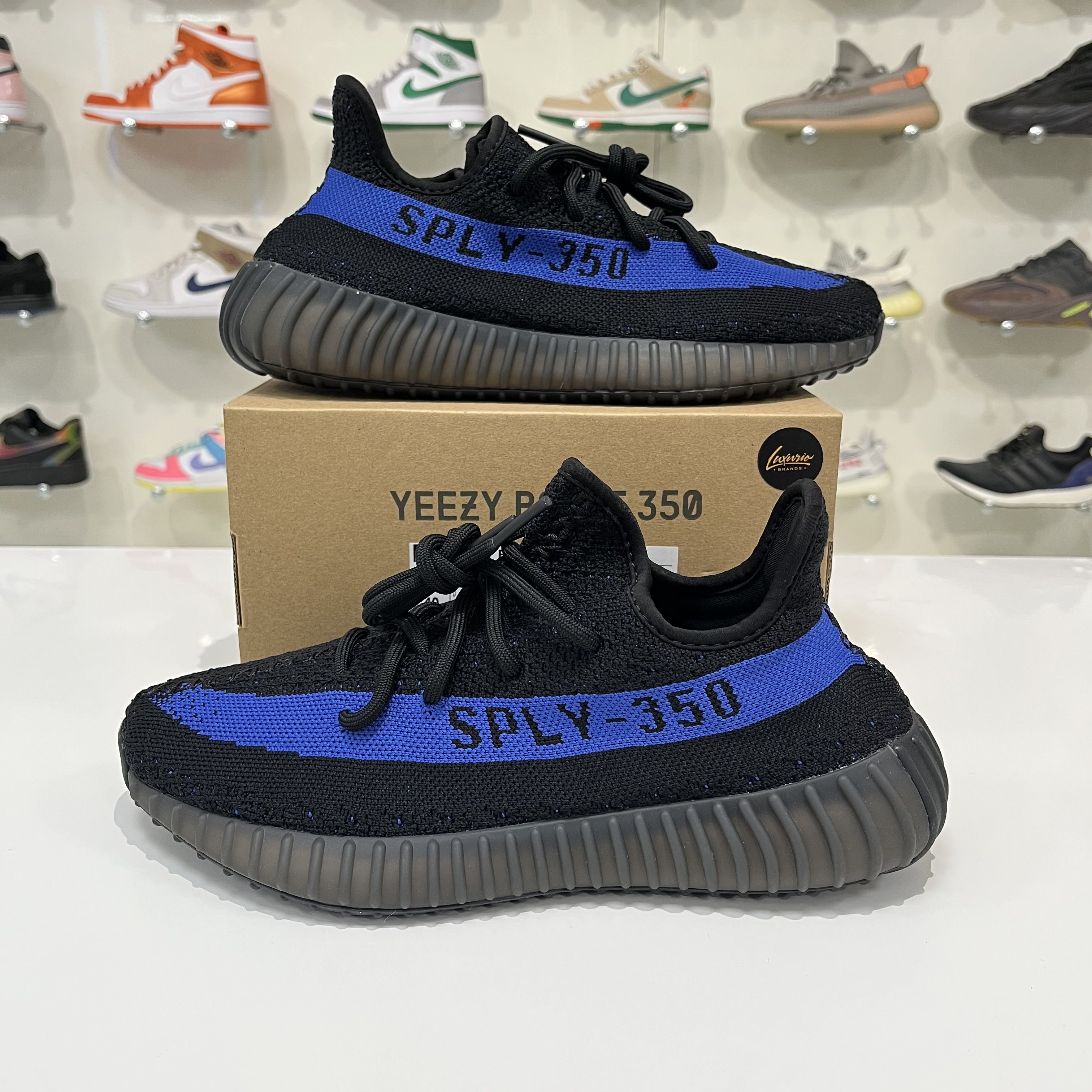 Adidas Adidas Yeezy Boost 350 V2 Dazzling Blue Size US 7 / EU 40 - 1 Thumbnail