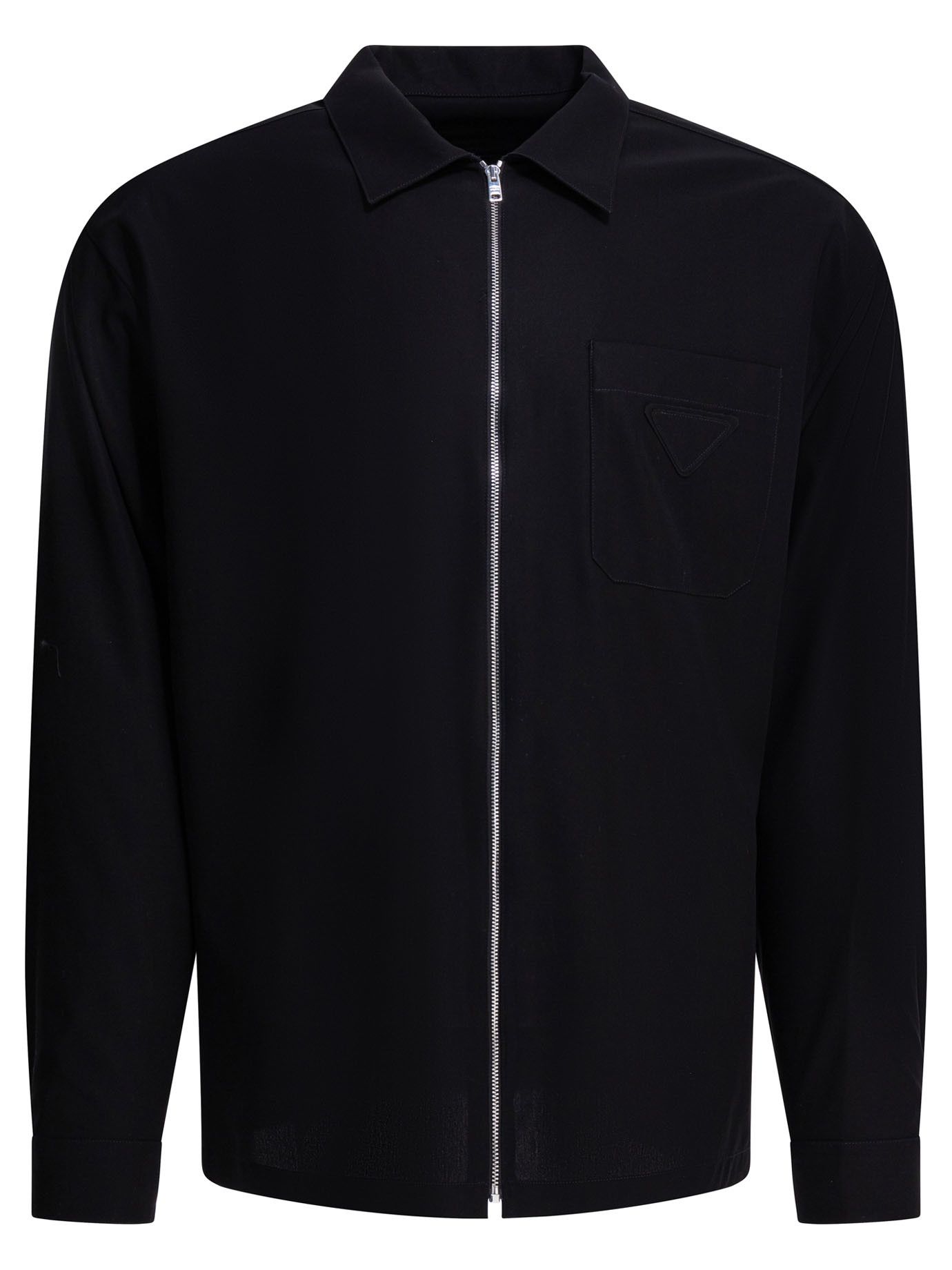 Prada Prada Casual Zippered Shirt tag size XL Men - USA Duties Paid Size US XL / EU 56 / 4 - 1 Thumbnail