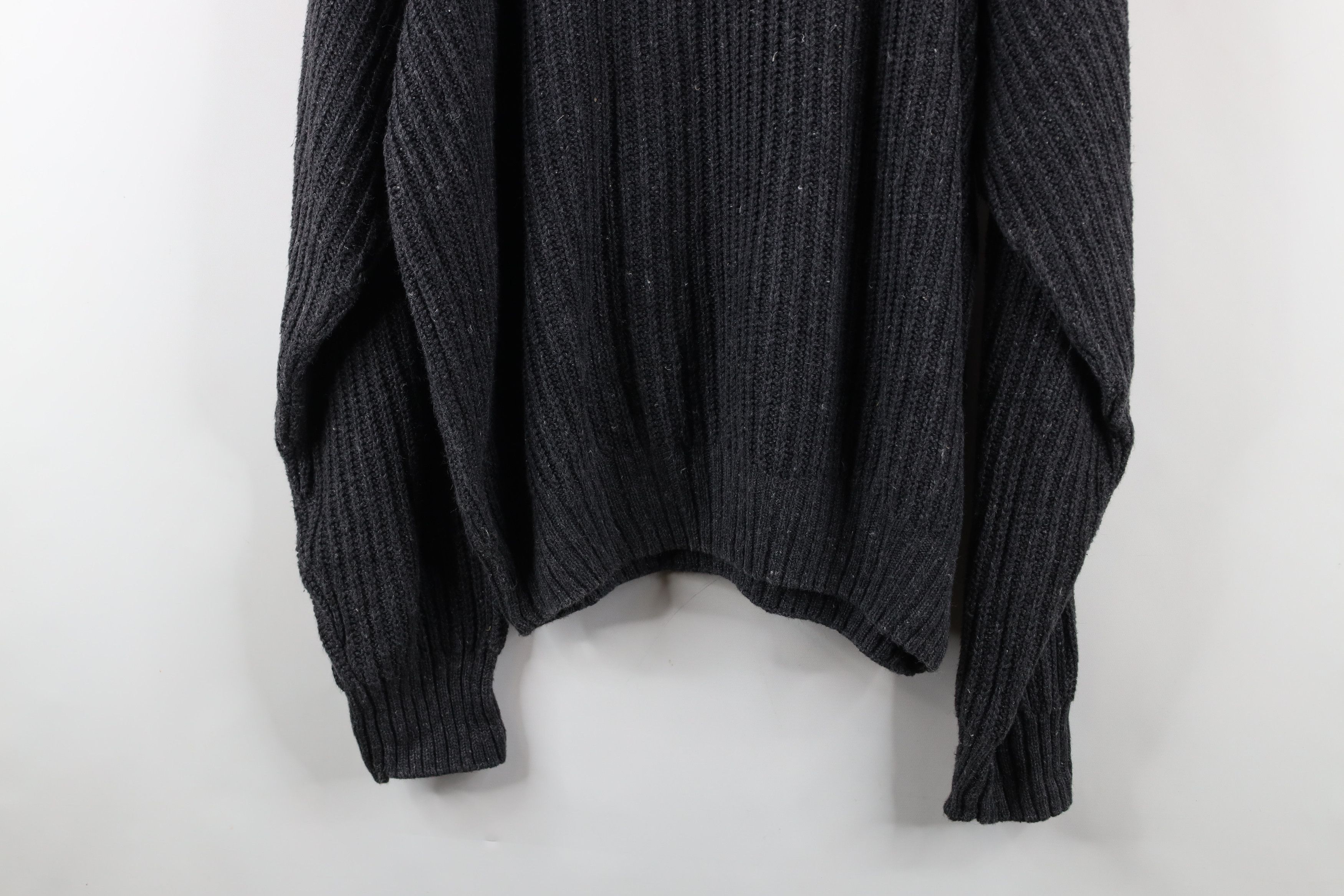 Vintage Vintage 90s Streetwear Heavyweight Marled Ribbed Sweater Size US XL / EU 56 / 4 - 10 Thumbnail