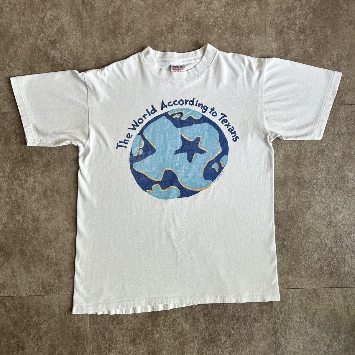 Vintage Vintage Texas Art T Shirt Size US L / EU 52-54 / 3 - 6 Thumbnail