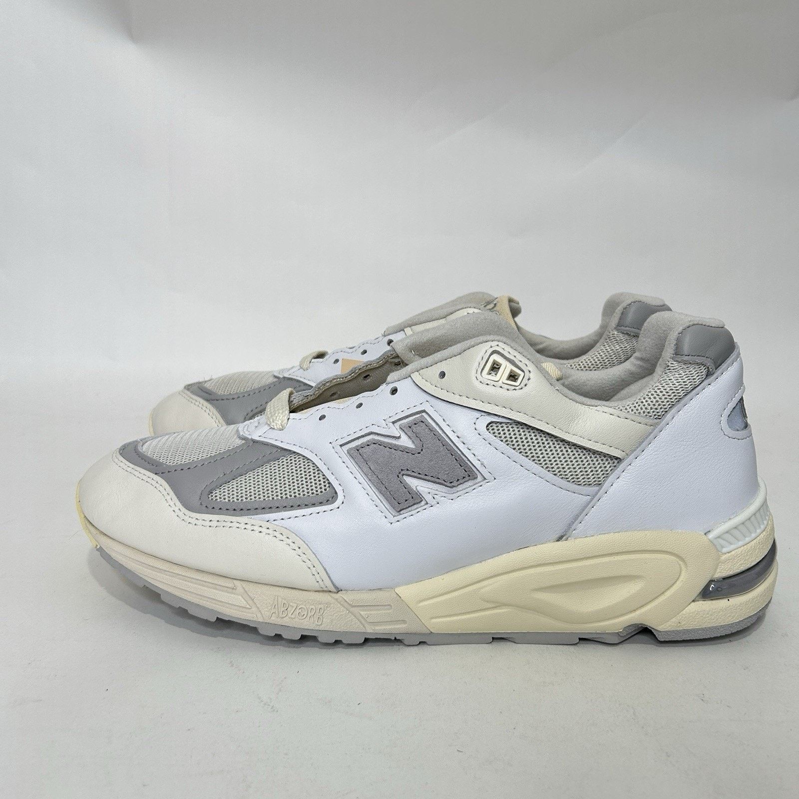 New Balance Teddy Santis x New Balance 990v2 Made in USA “Sea Salt” Size US 11 / EU 44 - 6 Thumbnail